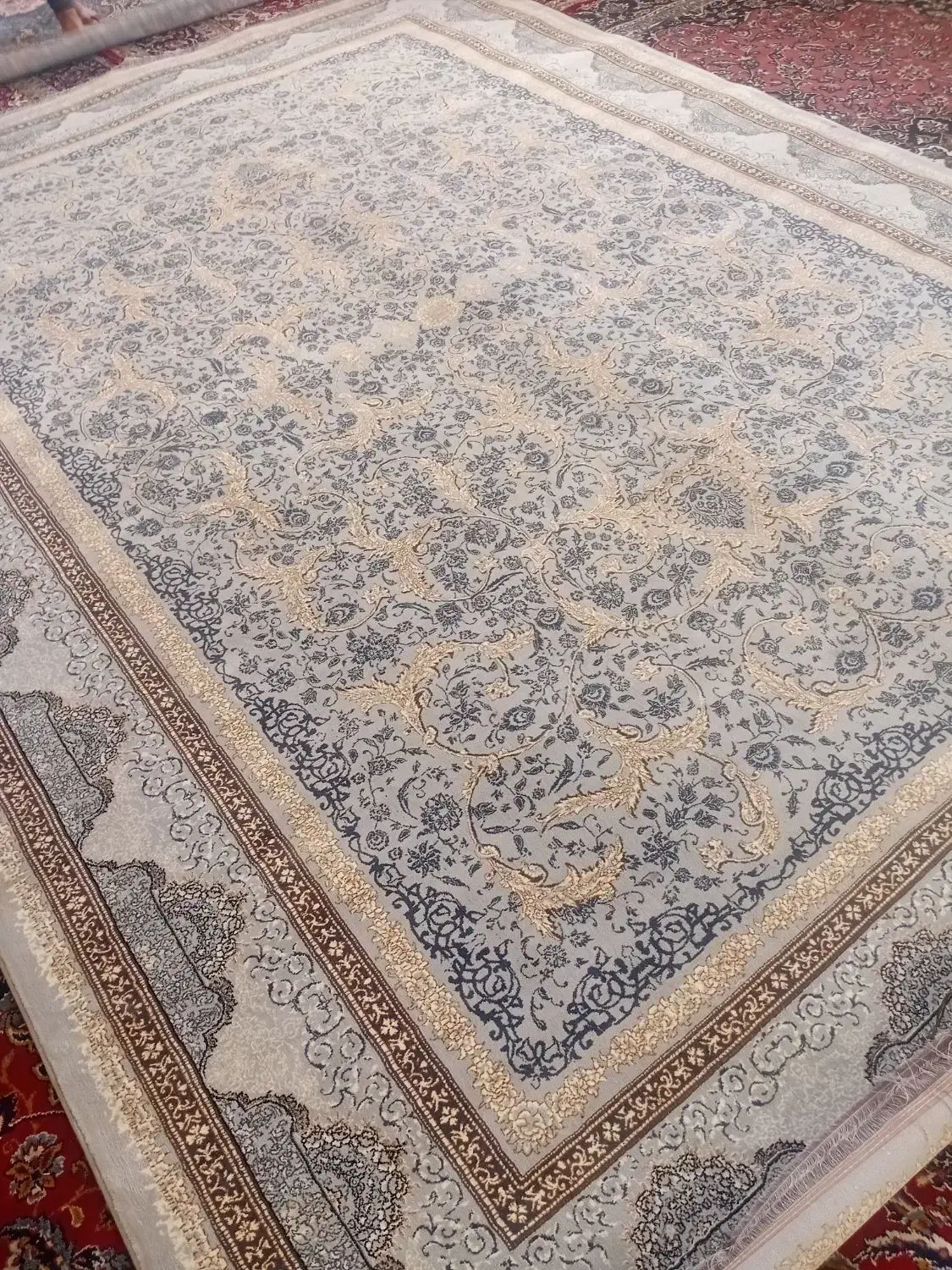 انواع فرش۱۰۰۰شانه و۷۰۰شانه زیر قیمت تمامنقاط دیوار|فرش|فولادشهر, مسکن مهر فولادشهر|دیوار