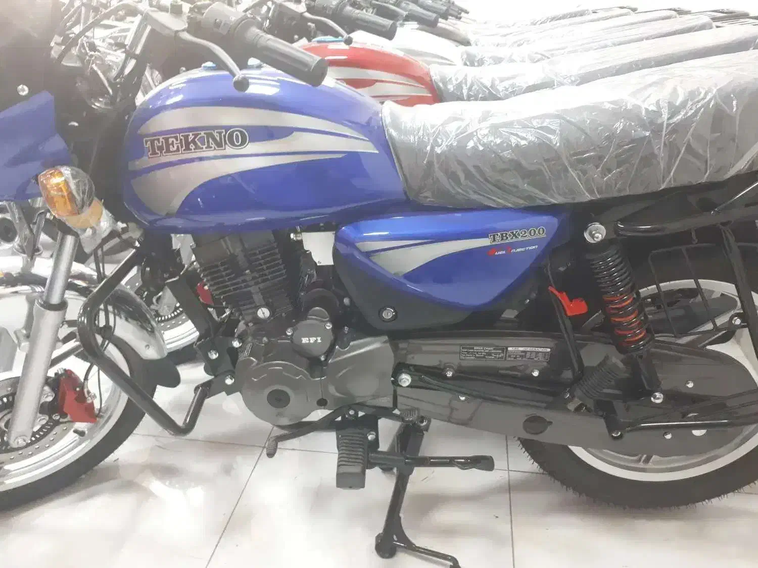 طرح باکسر تکنو ۲۰۰ خشک ۱۴۰۴ زیر قیمت|موتورسیکلت|بیجار, |دیوار