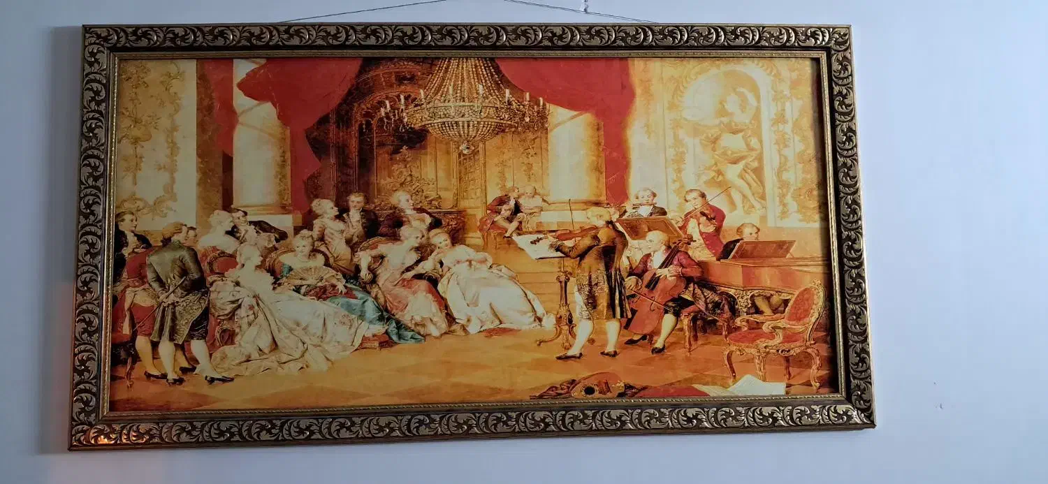 تابلو کلاسیک سایز بزرگ|تابلو، نقاشی، عکس|جویبار, |دیوار