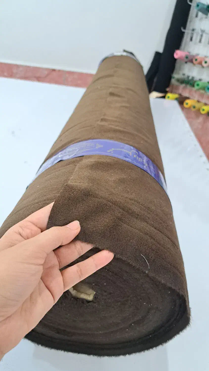 فروش طاقهی پارچهی مخمل ۷۰ متری|لوازم خیاطی و بافتنی|جهرم, |دیوار