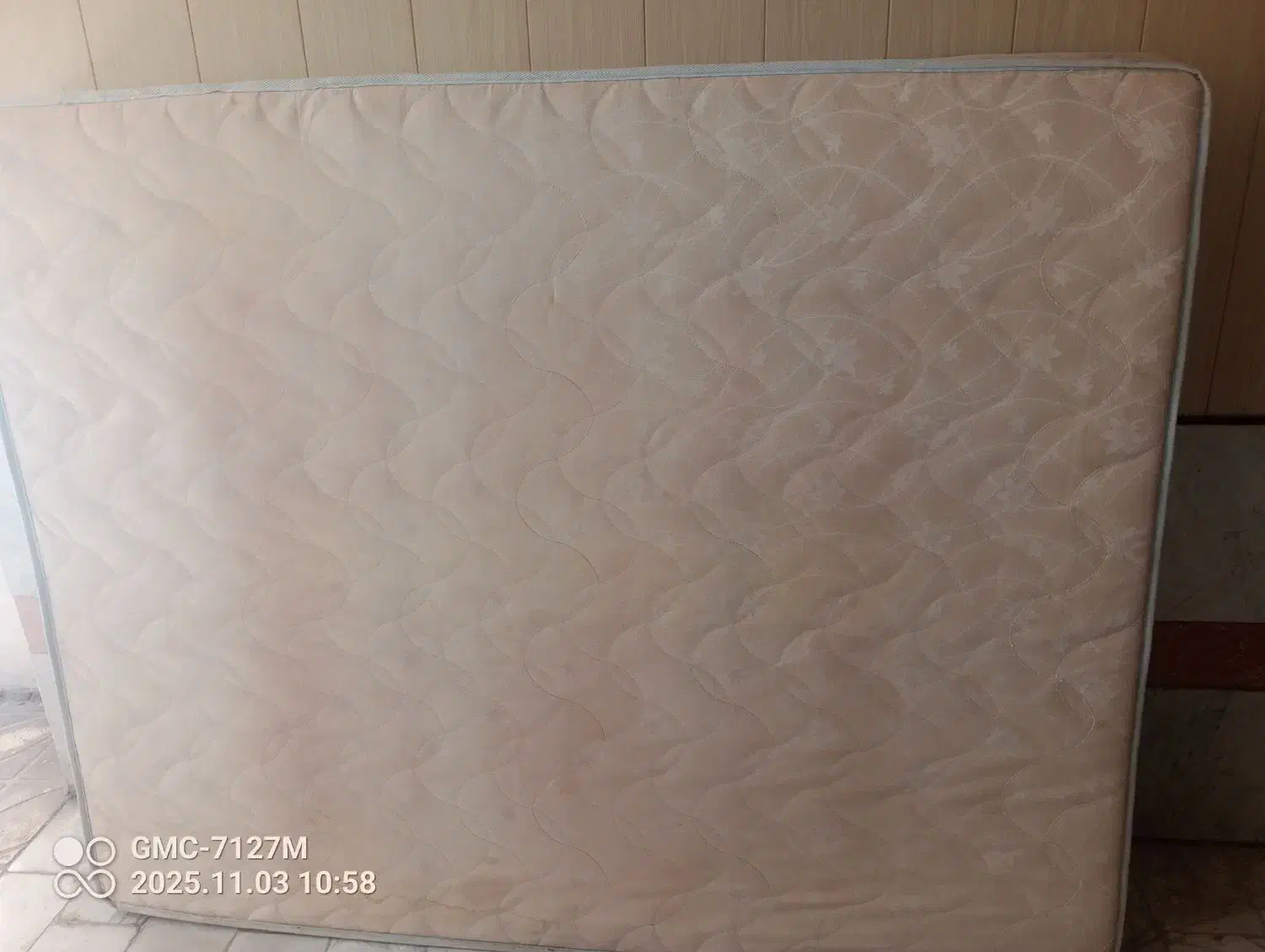 تشک دونفره به همراه تخت دونفره|تشک تختخواب|محمدشهر, شهرک چمران|دیوار