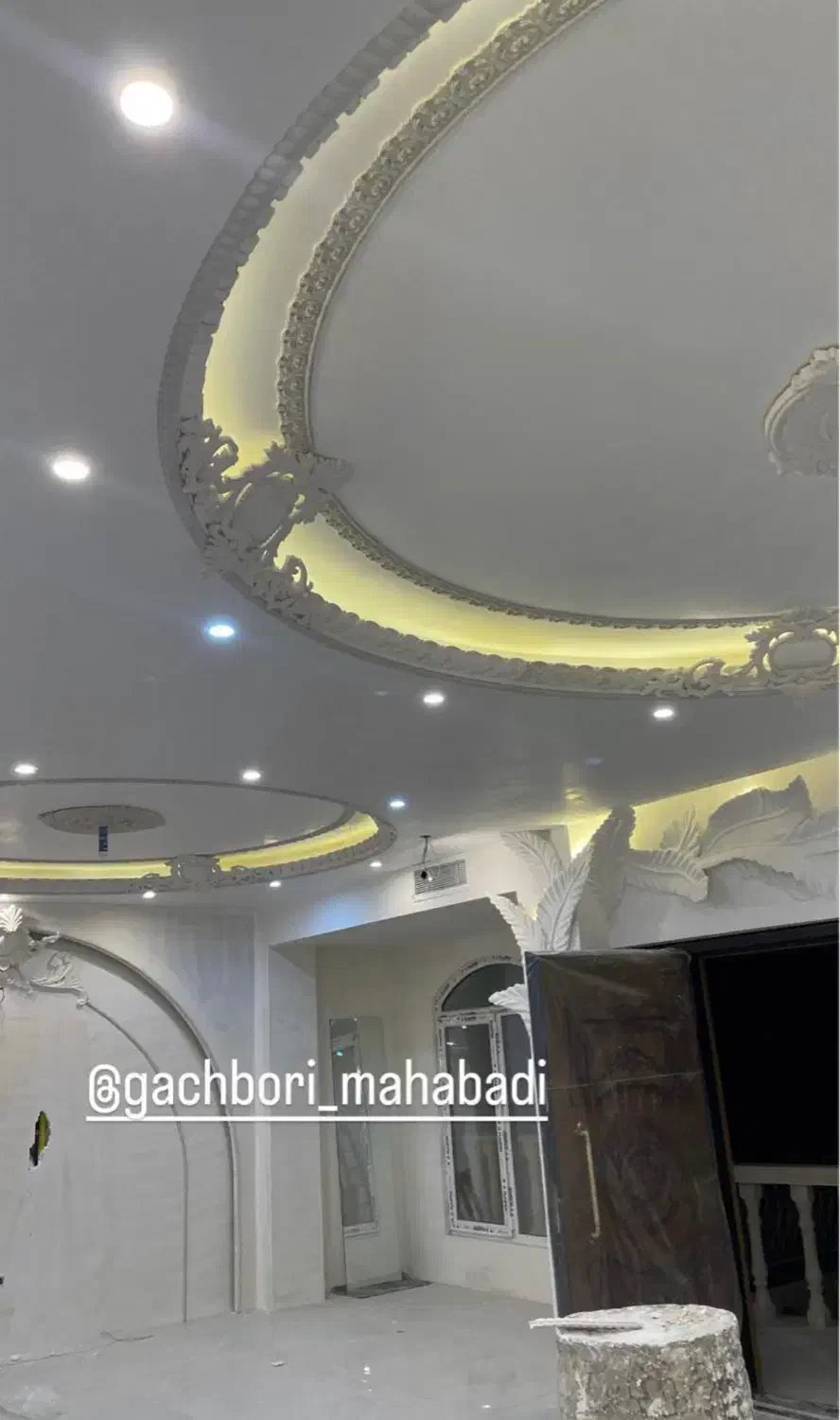 گچبری پیش ساخته.قاب بندی .پتینه .گچبری مدرن|خدمات پیشه و مهارت|قرچک, زیبا شهر|دیوار