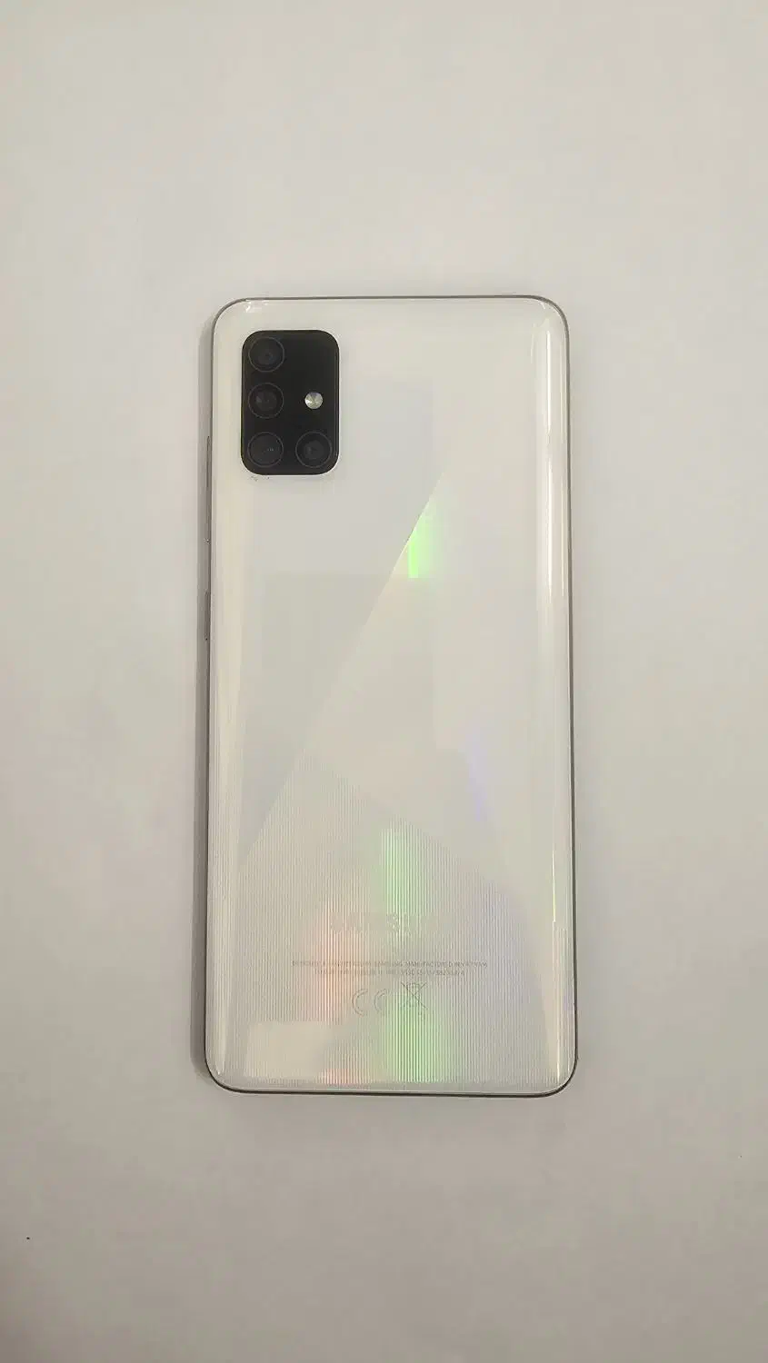 گوشیA51 سامسونگ دوسیم ۱۲۸ گیگ سفید|موبایل|قم, باجک دو|دیوار