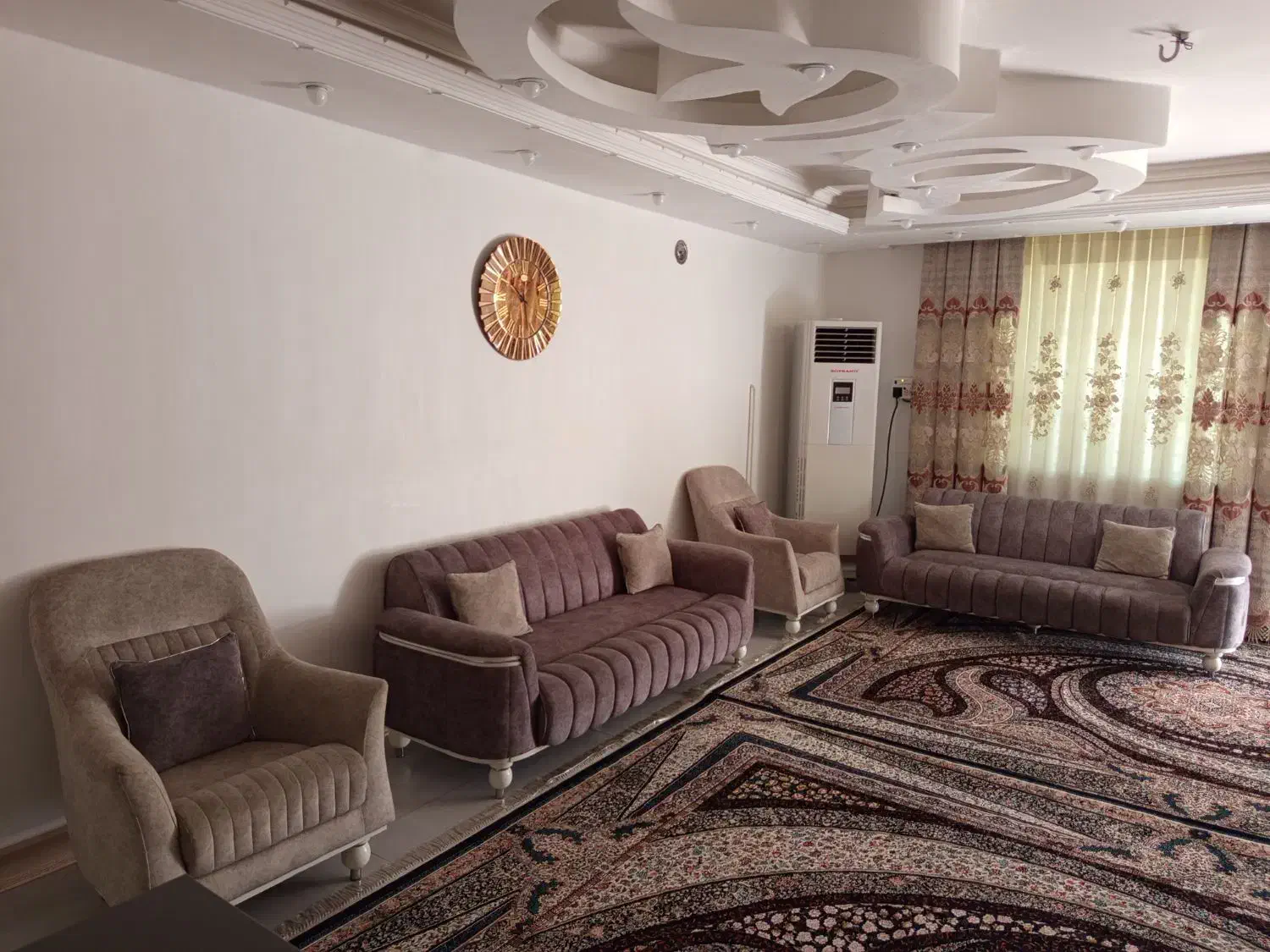 مبل هشت نفره|مبلمان خانگی و میز عسلی|مسجد سلیمان, |دیوار