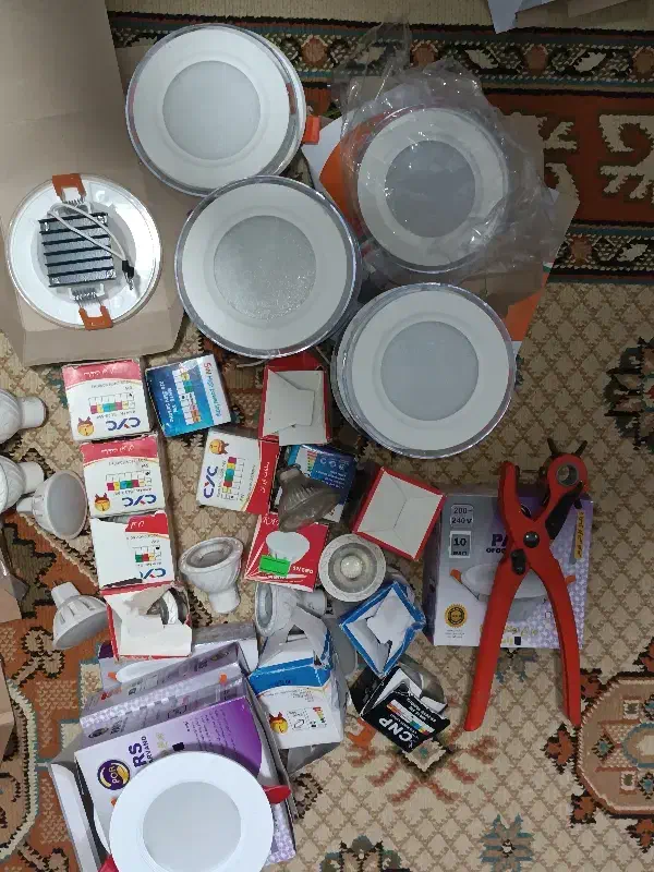 سیم لامپ تو کار|لامپ و چراغ|مشهد, شهرک امام هادی (شهرک غرب)|دیوار