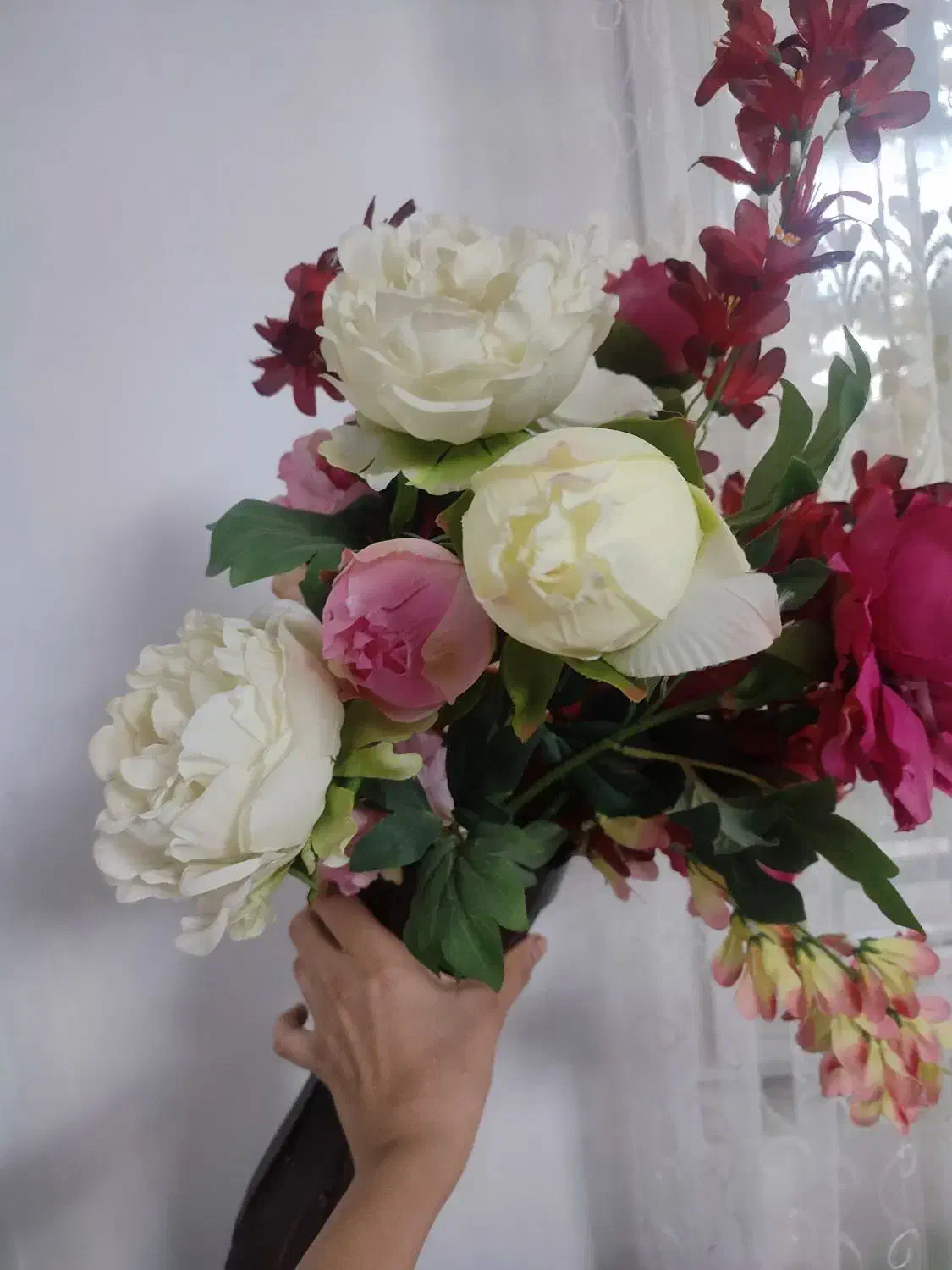 استند و گل و گلدان|گل مصنوعی|همدان, |دیوار