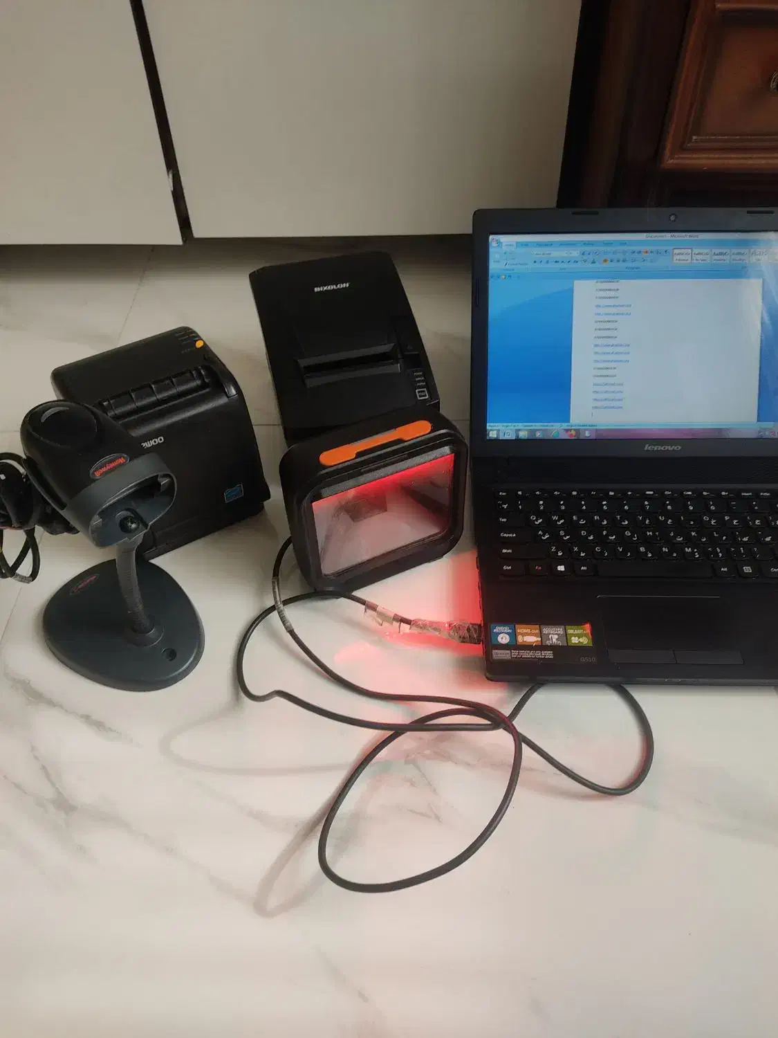 فیش پرینتر بارکدخوان دوبعدی هانیول بارکد خوان|پرینتر، اسکنر، کپی، فکس|تهران, قاسمآباد|دیوار