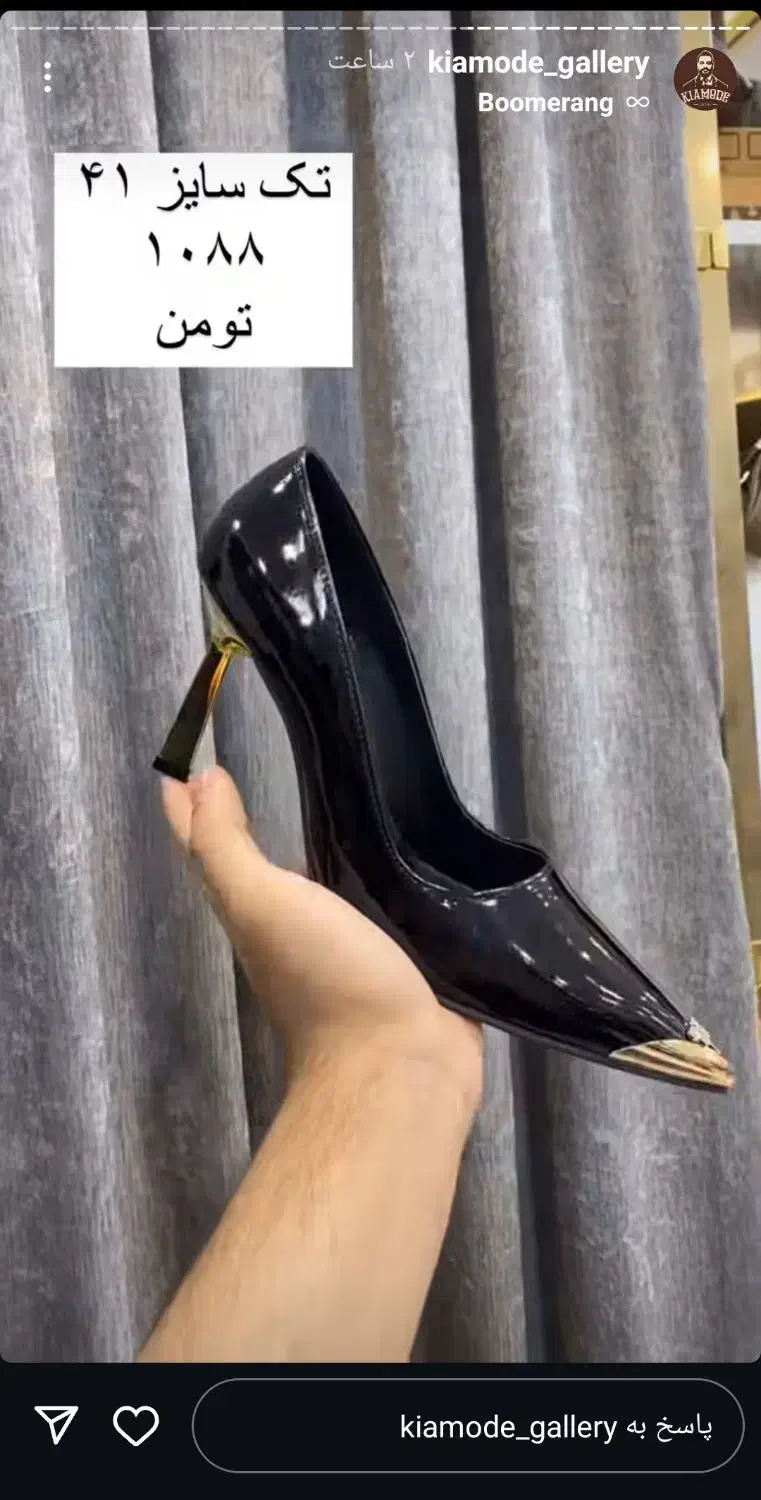 کفش مجلسی سایز۴۱|کیف، کفش، کمربند|خوی, |دیوار