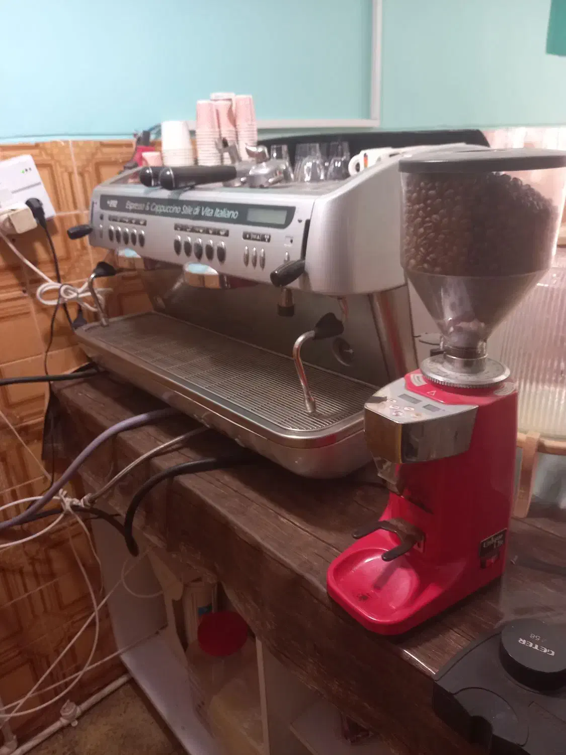 وسایل قهوه کده قهوه ساز صنعتی|سماور، چای‌ساز، قهوه‌ساز|بروجرد, |دیوار