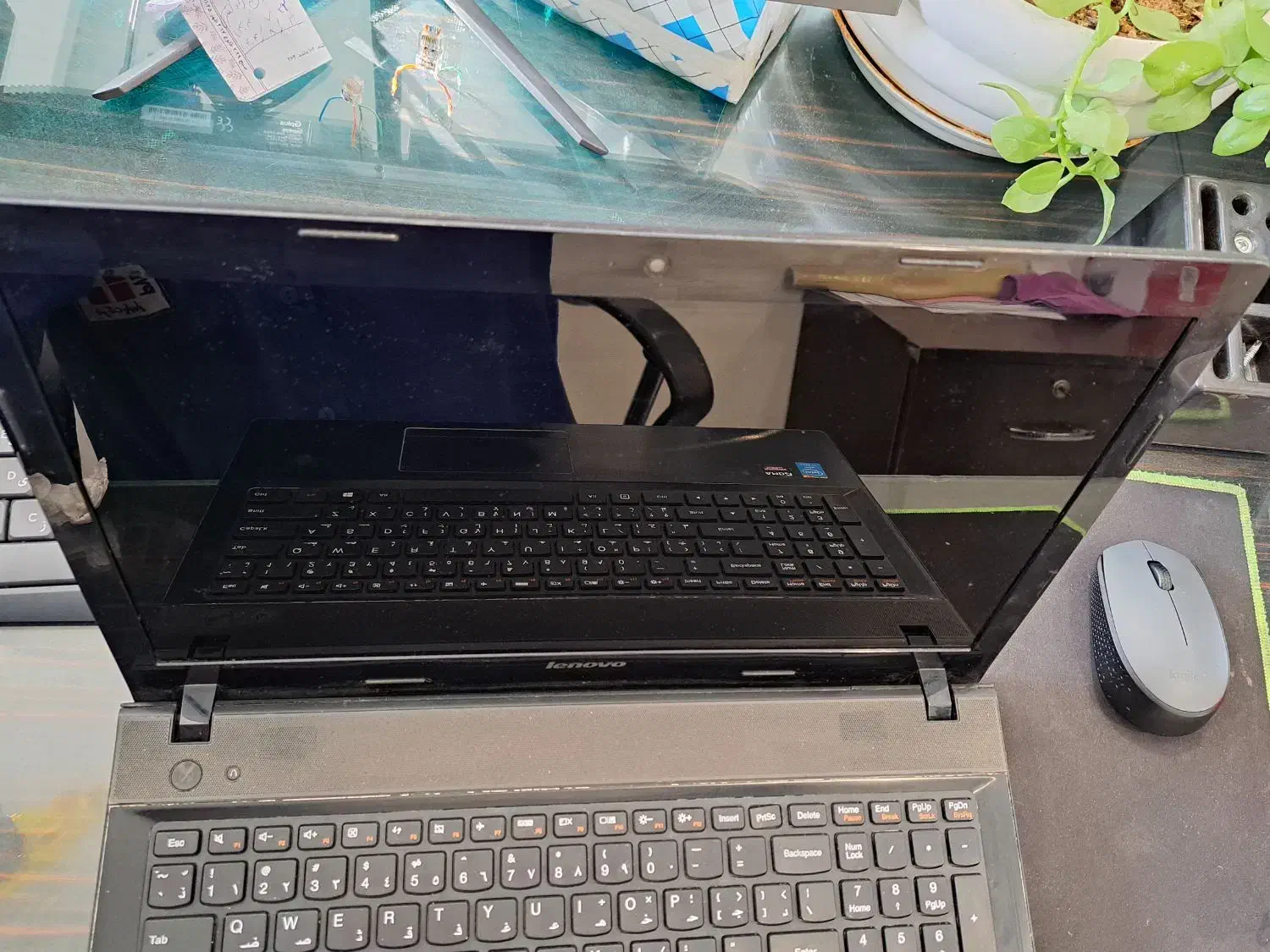 لب تاپ lenovo i7 ram8 GPU 4 gig ssd 256 gig|رایانه همراه|تایباد, |دیوار