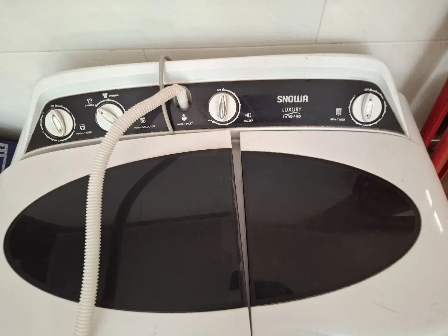 لباسشویی دوقلو اسنوا بسیار تمیز درحدنو|ماشین لباسشویی و خشککن لباس|شاهینشهر, گزبرخوار|دیوار