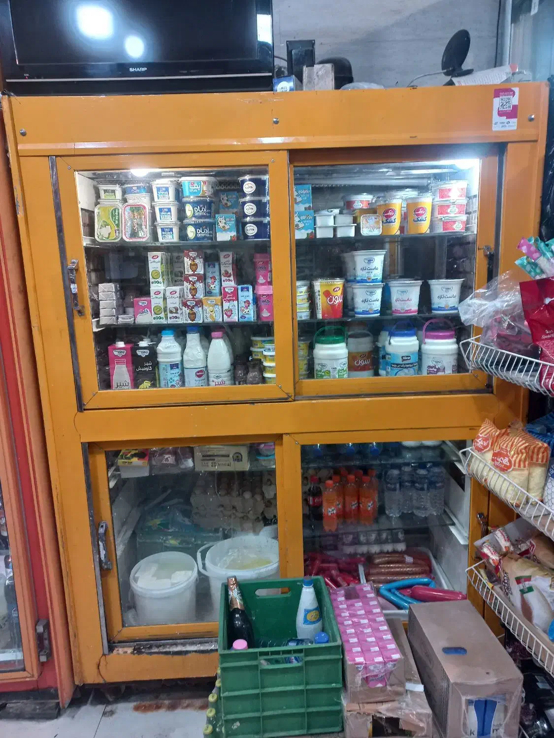 یخچال ۴درب ویترینی|فروشگاه و مغازه|دورود, |دیوار