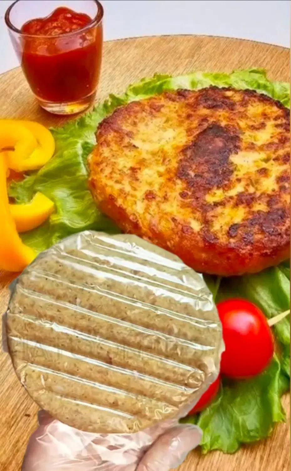 چیکن برگرمرغ|خوردنی و آشامیدنی|پرند, فاز ۶|دیوار