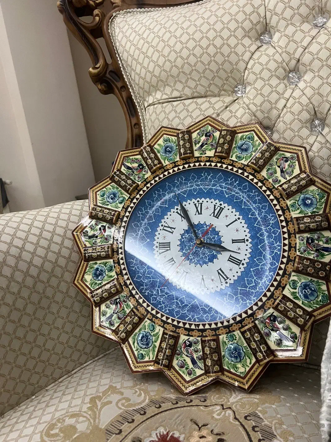 ساعت منبت کاری|ساعت دیواری و تزئینی|تهران, علم و صنعت|دیوار