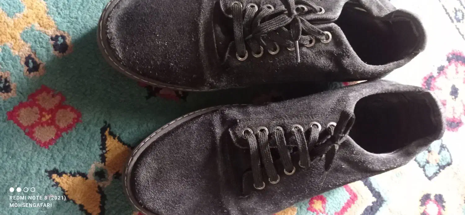 نیم پوت وکتونی خارجی هردو چرم اصل|کیف، کفش، کمربند|ری, علایین|دیوار