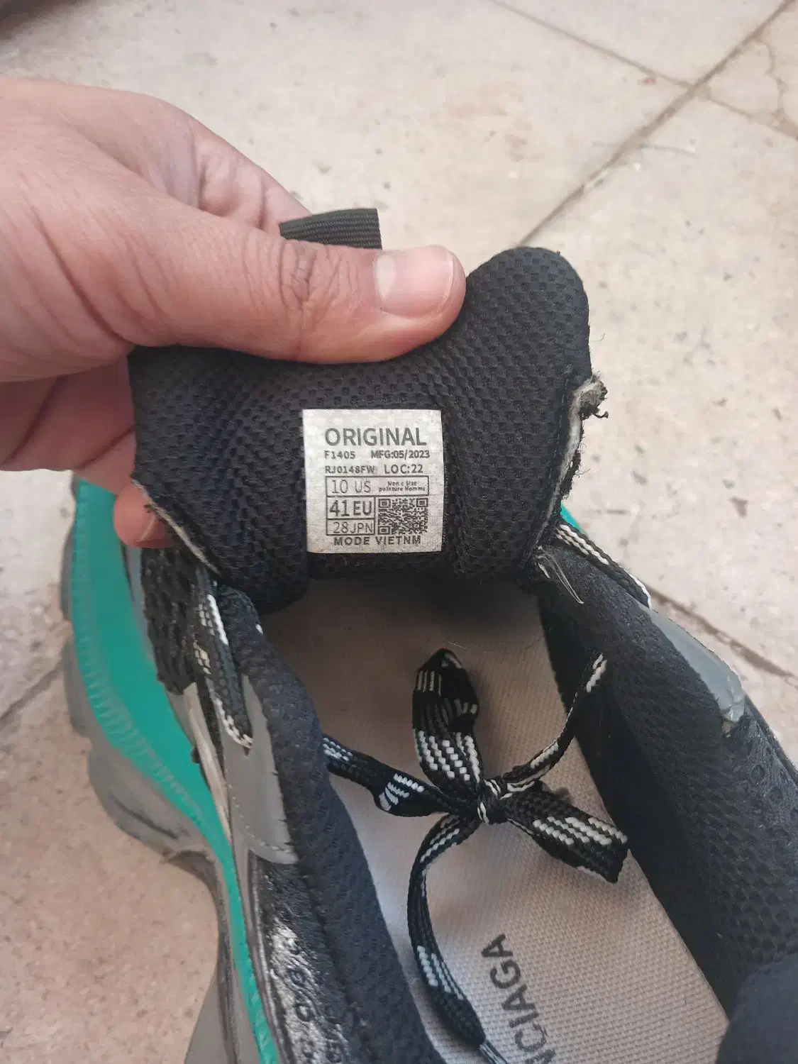 کتونی بالنسیگا|کیف، کفش، کمربند|تهران, قصر فیروزه ۲|دیوار