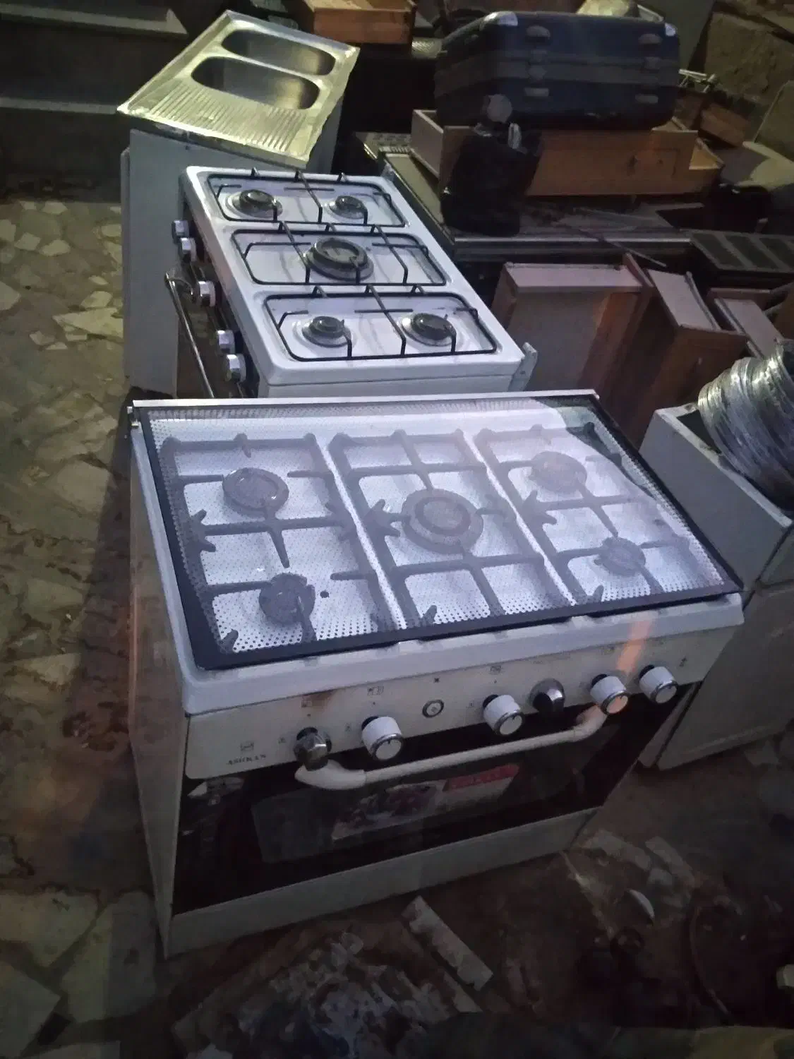 اجاق گاز پنج شعله ۵ عدد|اجاق گاز و لوازم برقی پختوپز|قروه, |دیوار