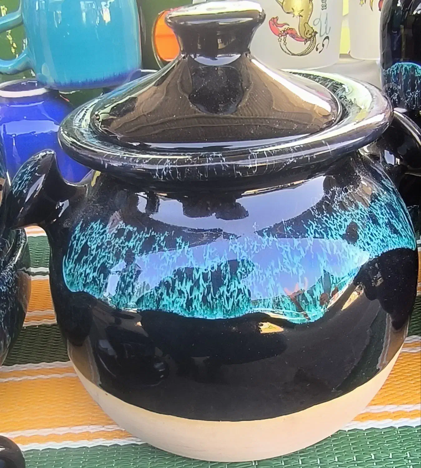 ظروف سفالی|صنایع دستی و سایر لوازم تزئینی|اصفهان, شهرک کاوه|دیوار