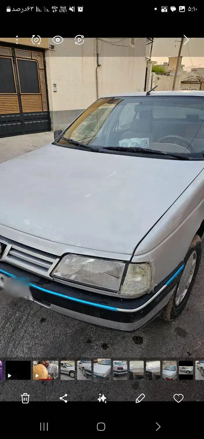 ۴۰۵ دوگانه شرکتی تمیز|خودرو سواری و وانت|کازرون, |دیوار