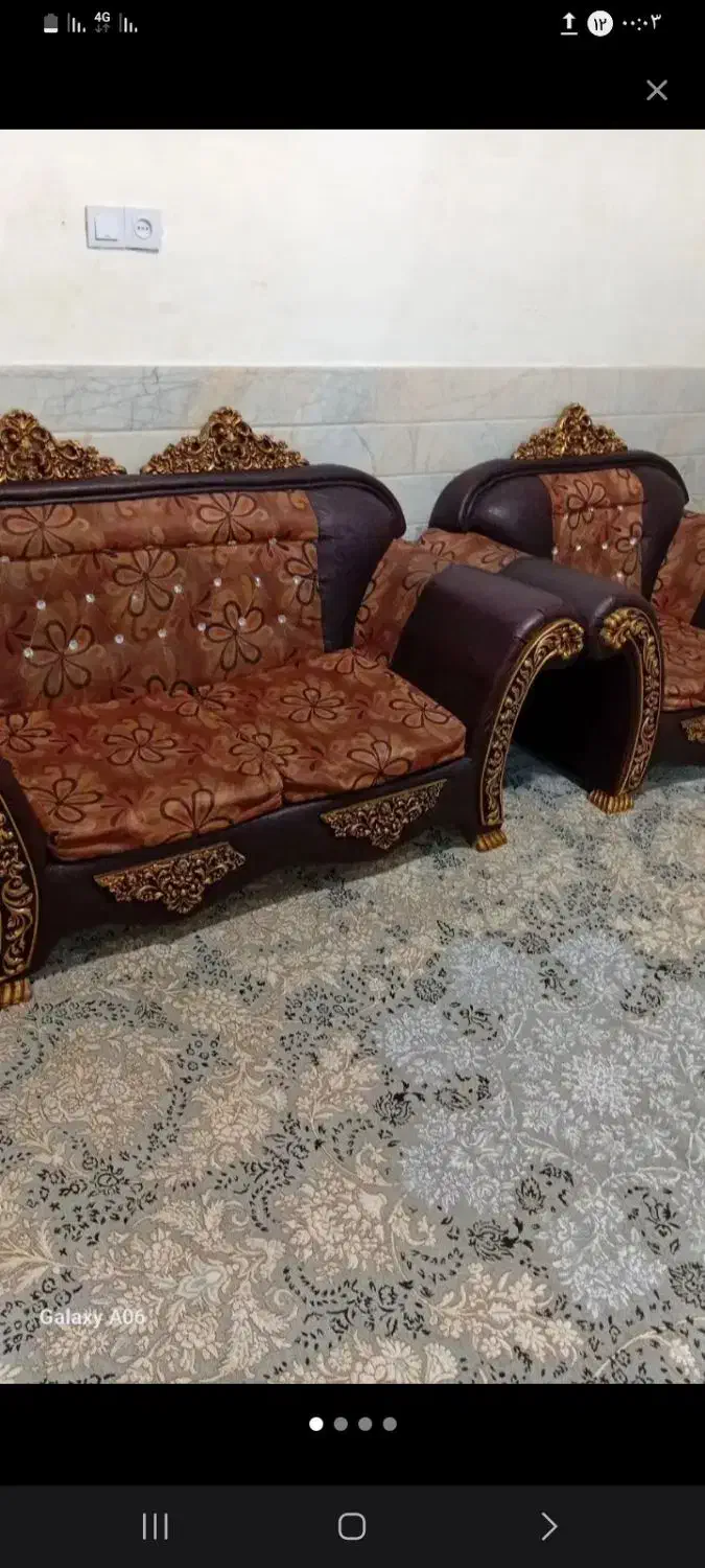 مبل هفت نفره|مبلمان خانگی و میز عسلی|قم, بوستان جوان|دیوار