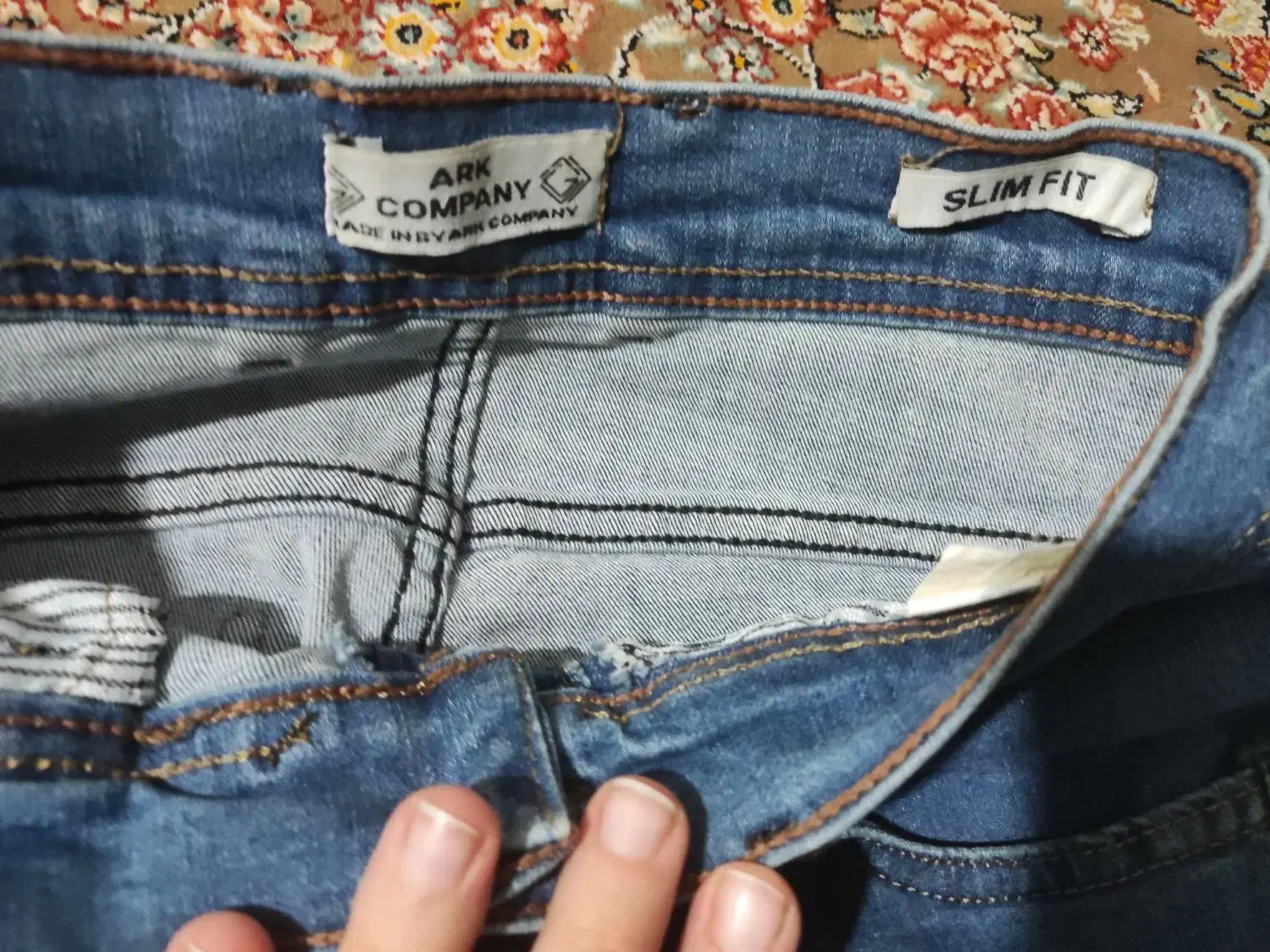 شلوار لی شلوار جین نو نو خوش رنگ و شیک|لباس|قم, شهر قائم|دیوار