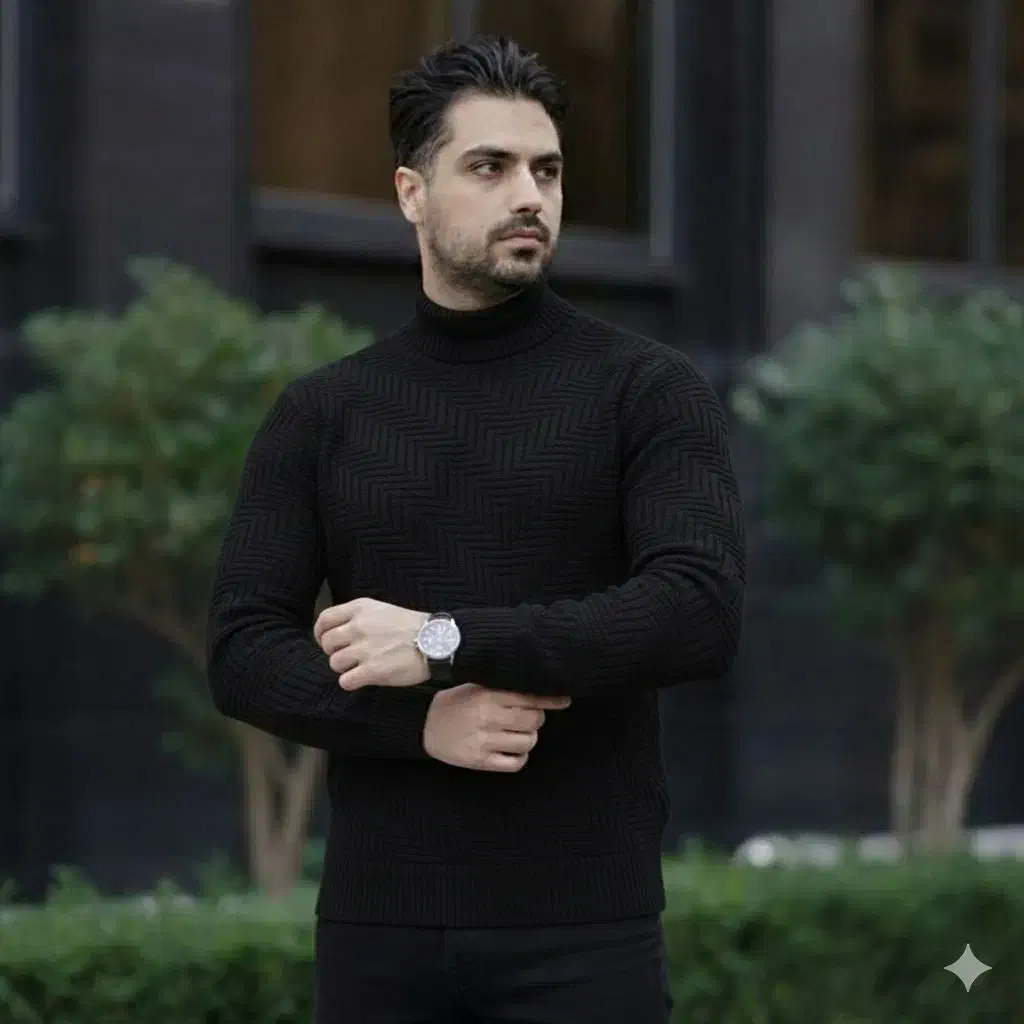 یه استایل خاص برای روزای سرد|لباس|اردل, |دیوار