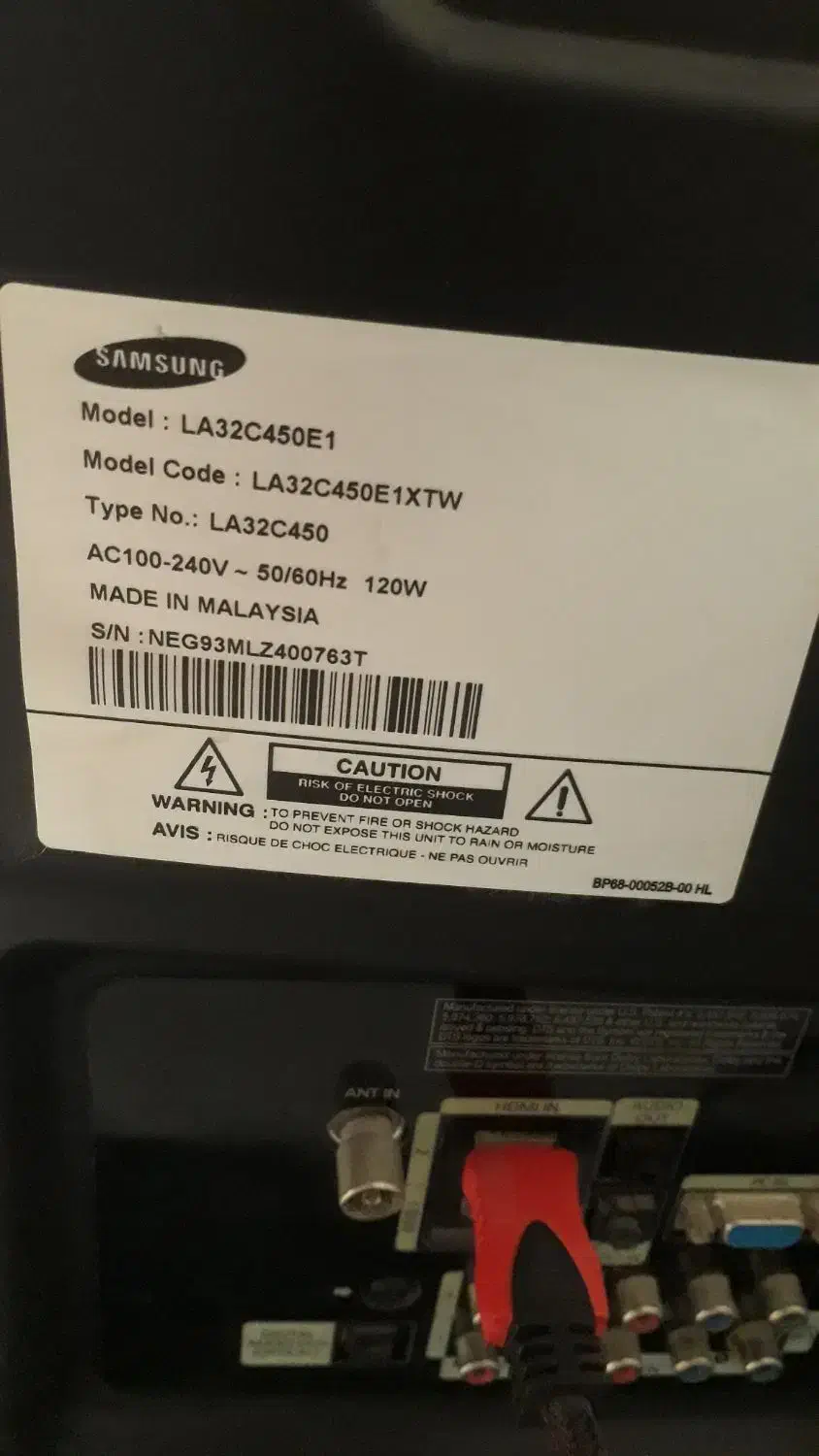 تلویزیون ال‌سی‌دی سامسونگ|تلویزیون و پروژکتور|شیراز, تندگویان|دیوار