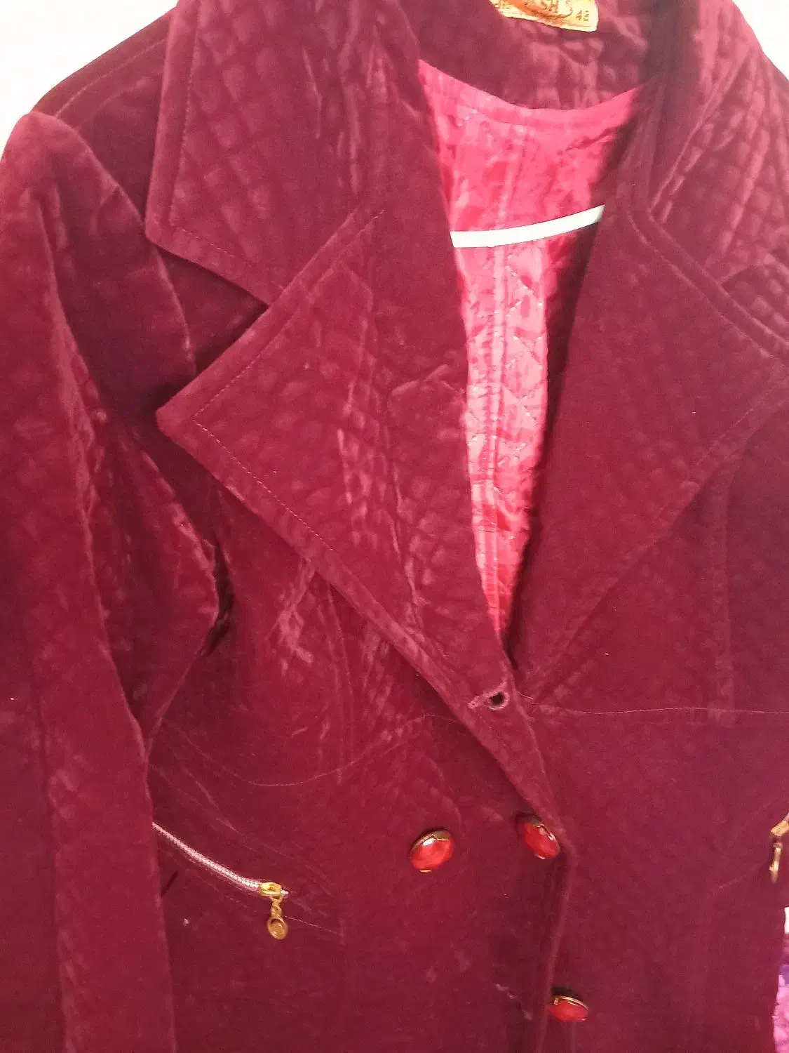 پالتو مخمل ضخیم|لباس|گرگان, |دیوار