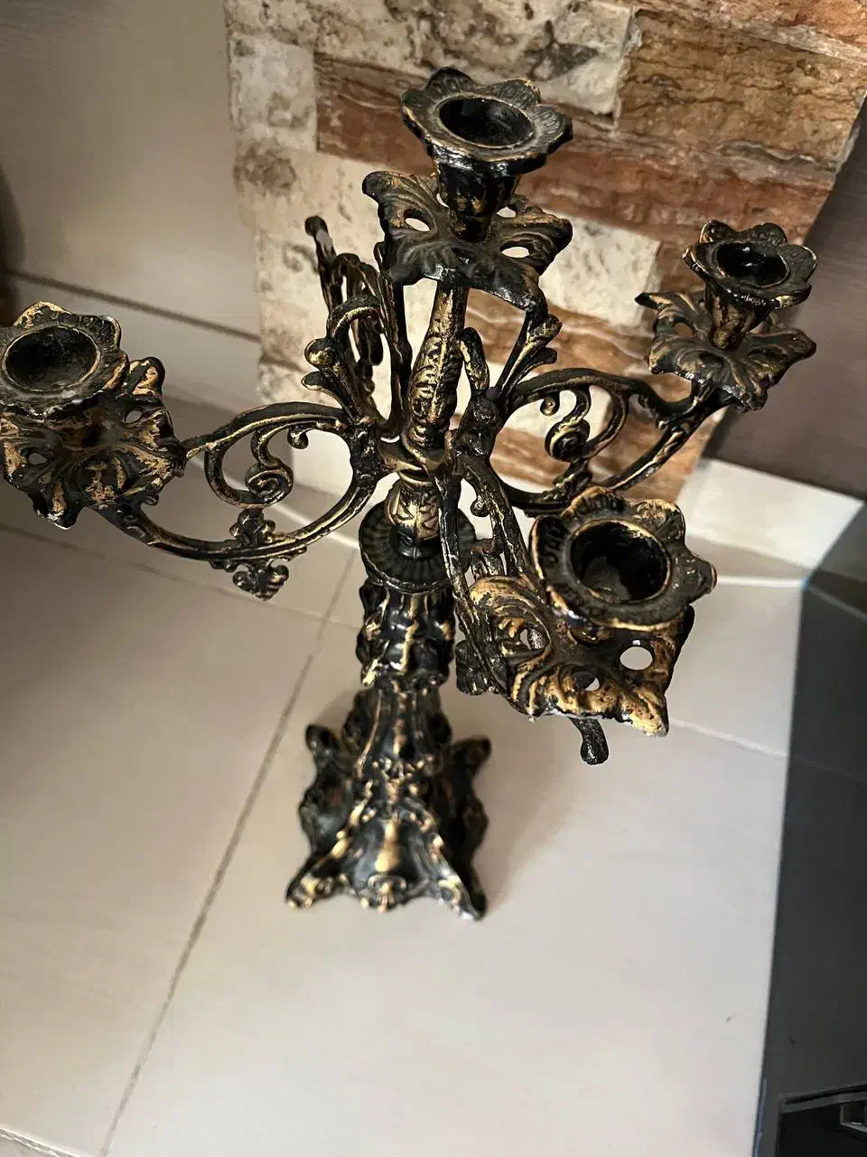 آینه شمعدان شیک و دکوری|صنایع دستی و سایر لوازم تزئینی|ارومیه, |دیوار