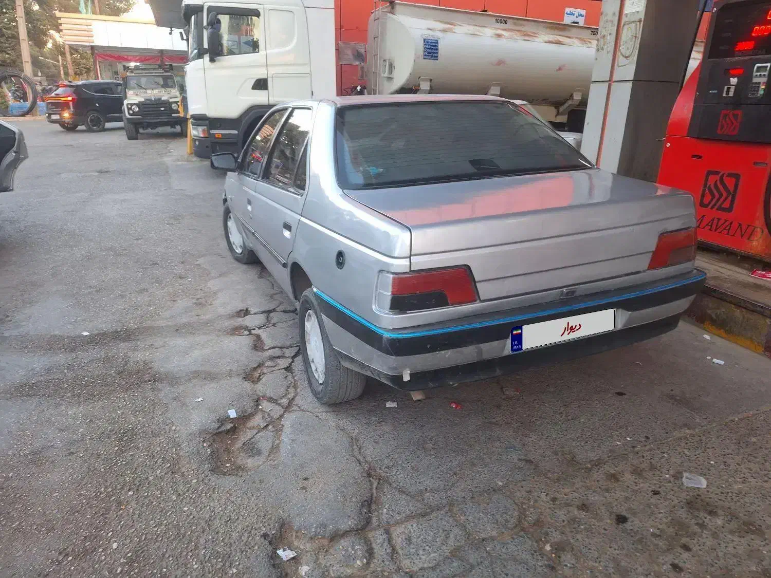 پژو ۴۰۵ دوگانه شرکت|خودرو سواری و وانت|کوهدشت, |دیوار