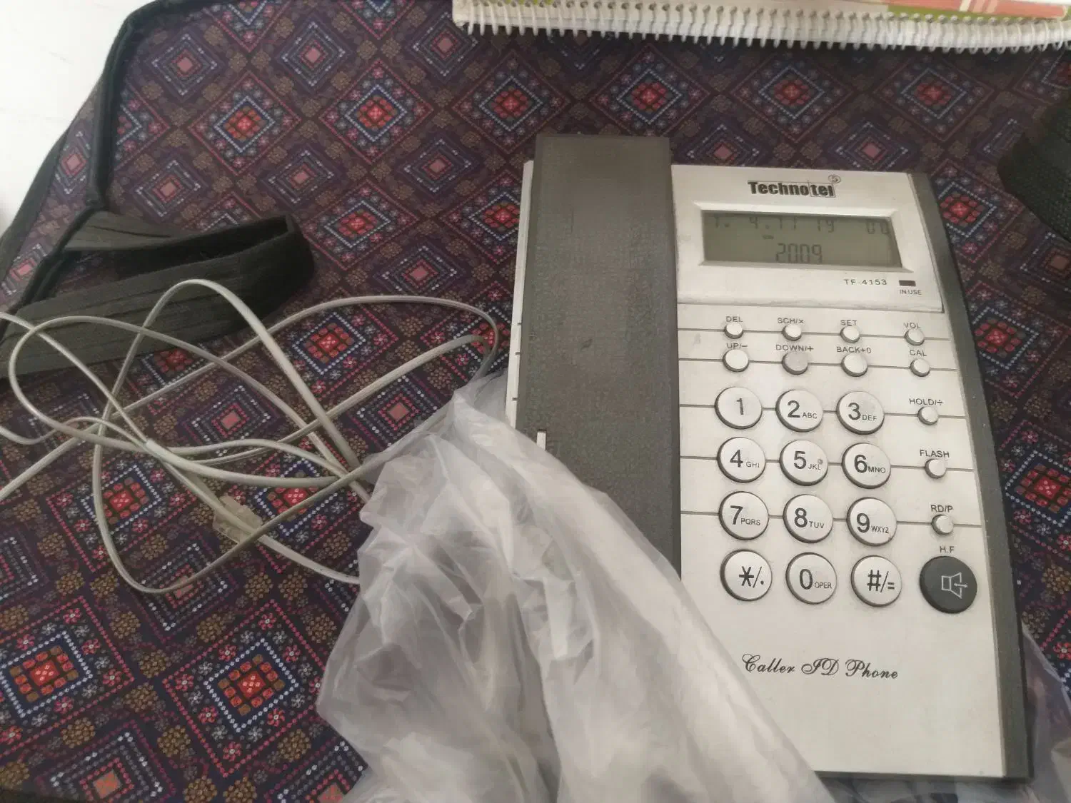 تلفن تکنوتل نو|تلفن رومیزی|قم, نیروگاه|دیوار