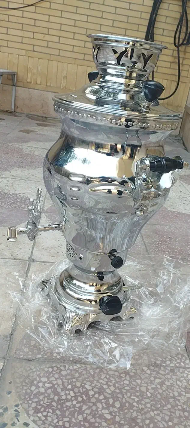 سماور تمام استیل گازی|سماور، چایساز، قهوهساز|دهدشت, |دیوار