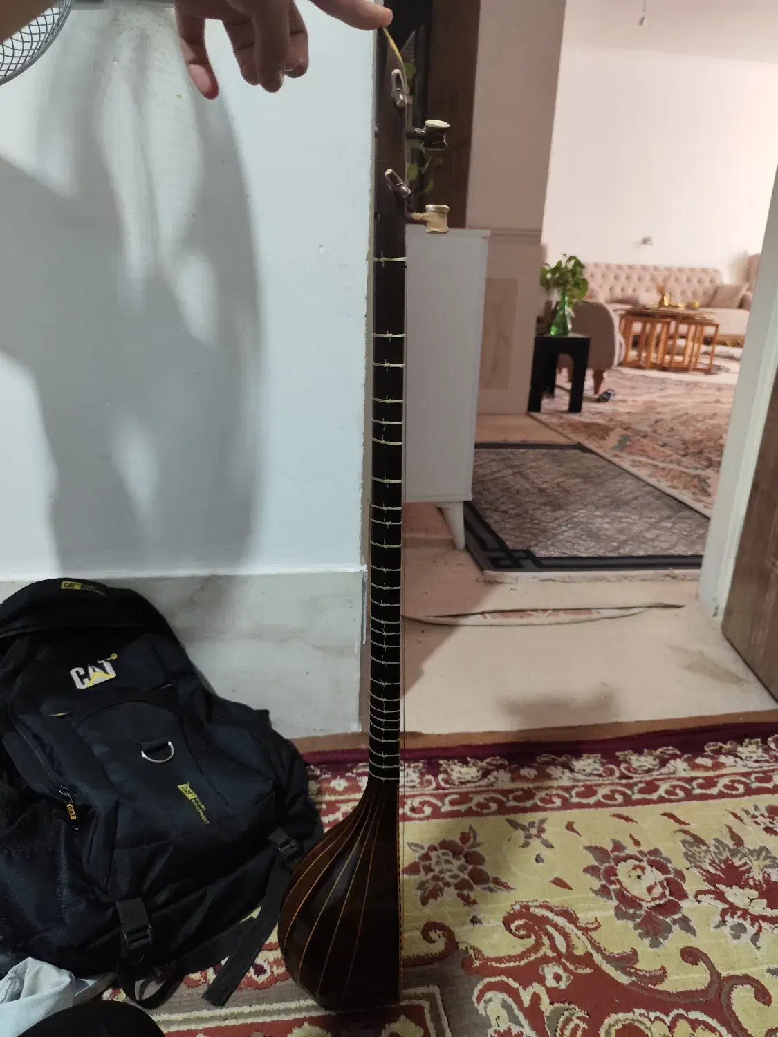 سه تار لاترم بختیاری باکیف|سازهای سنتی|فیروزآباد (فارس), |دیوار