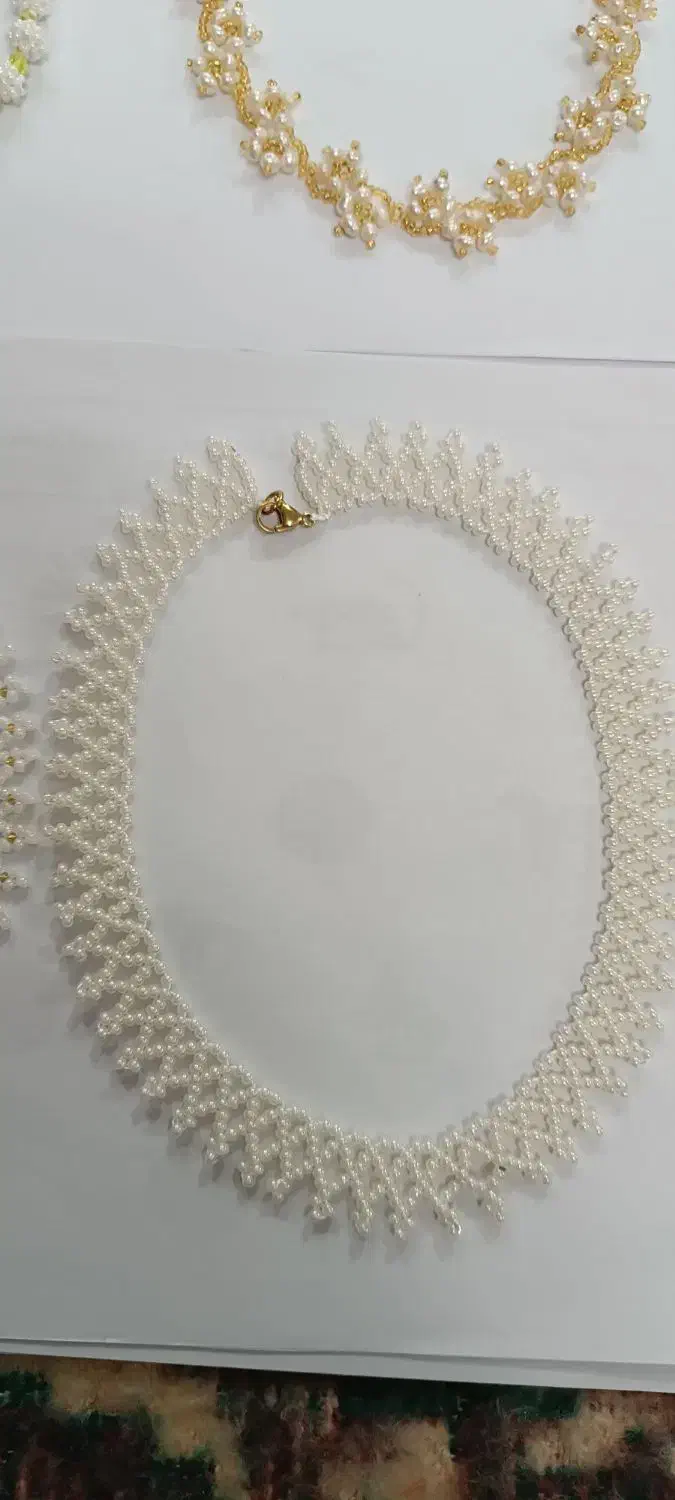 بافنده گردنبند مروارید|بدلیجات|یزد, |دیوار