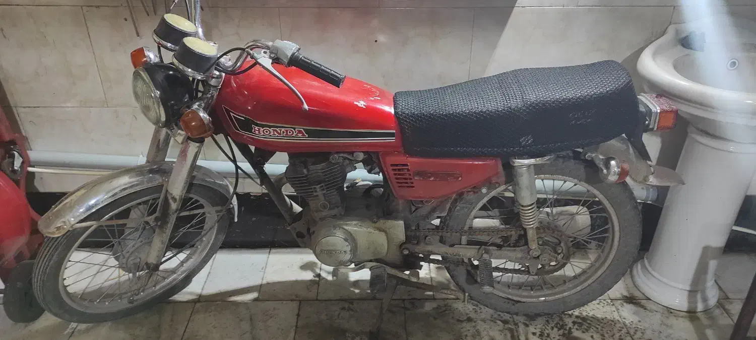 هوندا سی جی ژاپن 125|موتورسیکلت|هشترود, |دیوار