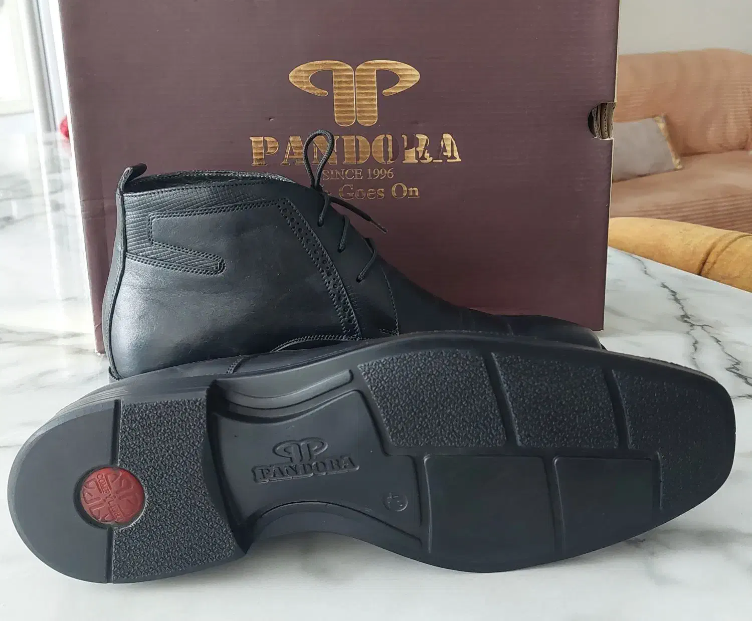 نیم بوت تمام چرم پاندورا سایز ۴۲|کیف، کفش، کمربند|تهران, پونک|دیوار