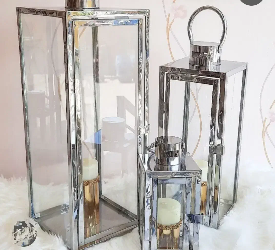 فانوس استیل ۳ سایزی|صنایع دستی و سایر لوازم تزئینی|زاهدان, |دیوار