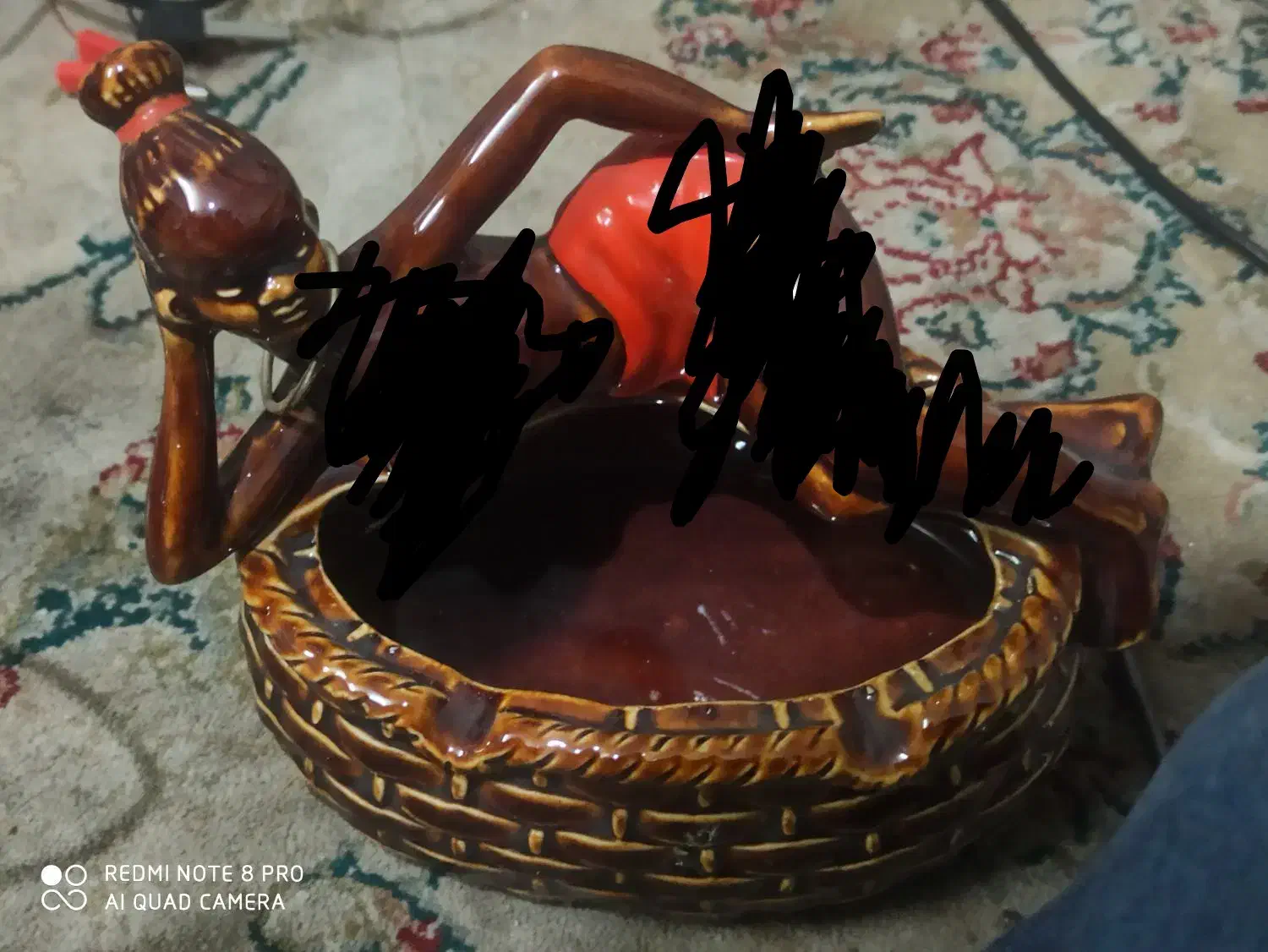 مجسمه قدیمی (زیر سیگاری )|کلکسیون اشیاء عتیقه|تهران, قلهک|دیوار