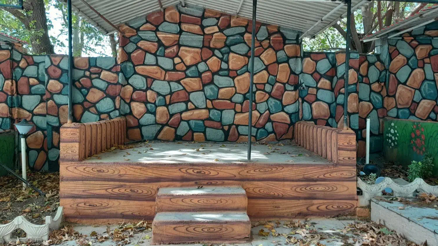 نقاشی و زیبا سازی دیوار قزوینه|خدمات پیشه و مهارت|کنگاور, |دیوار