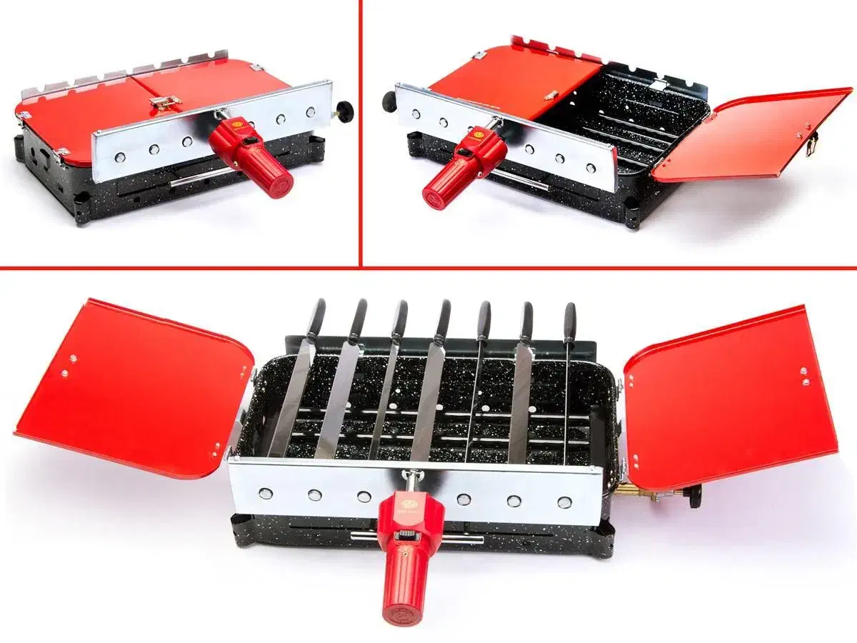 کباب پز گازی ، زغالی|اجاق گاز و لوازم برقی پخت‌وپز|صدرا-فارس, فاز ۱|دیوار