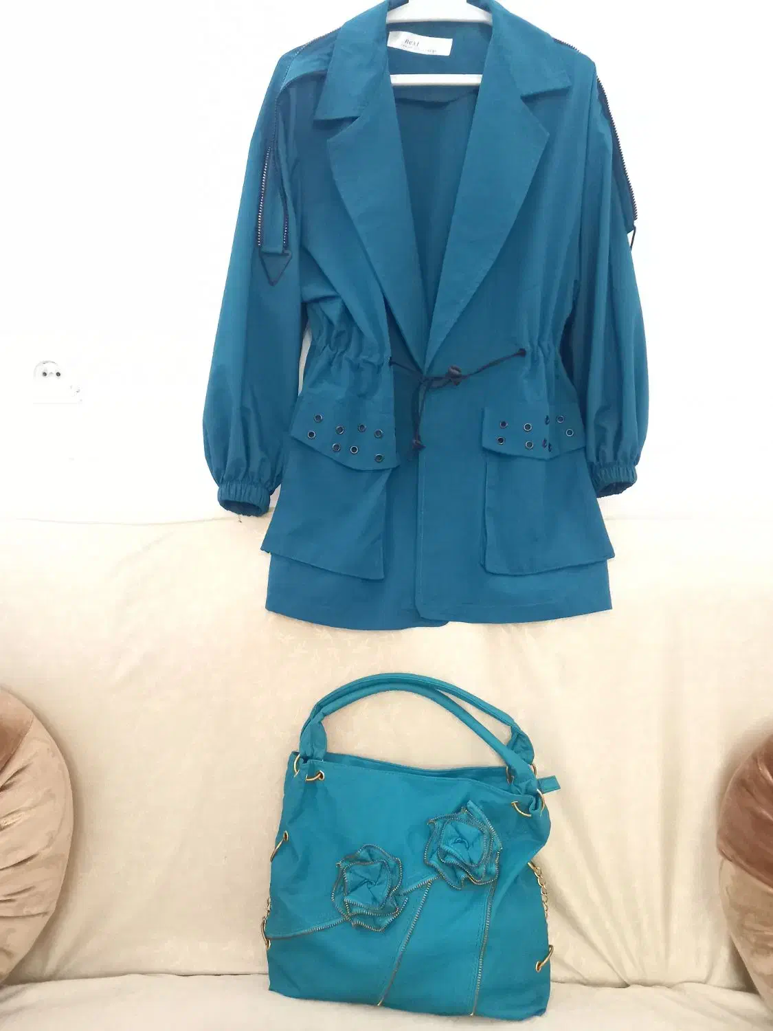 کیف و مانتوی پاییزی خوشرنگ و شیک و کاربردی|لباس|خرمآباد, |دیوار