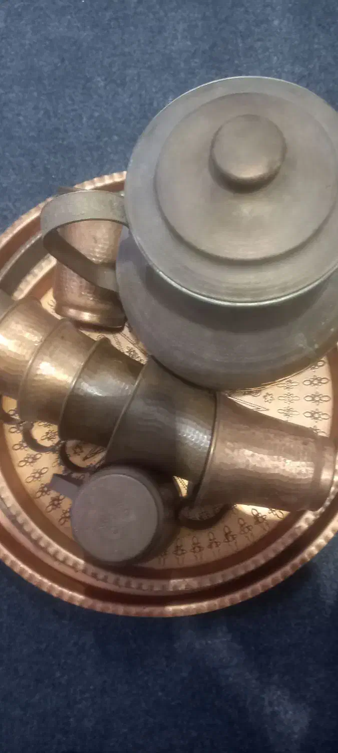 ظرف مسی|کلکسیون اشیاء عتیقه|ملارد, |دیوار