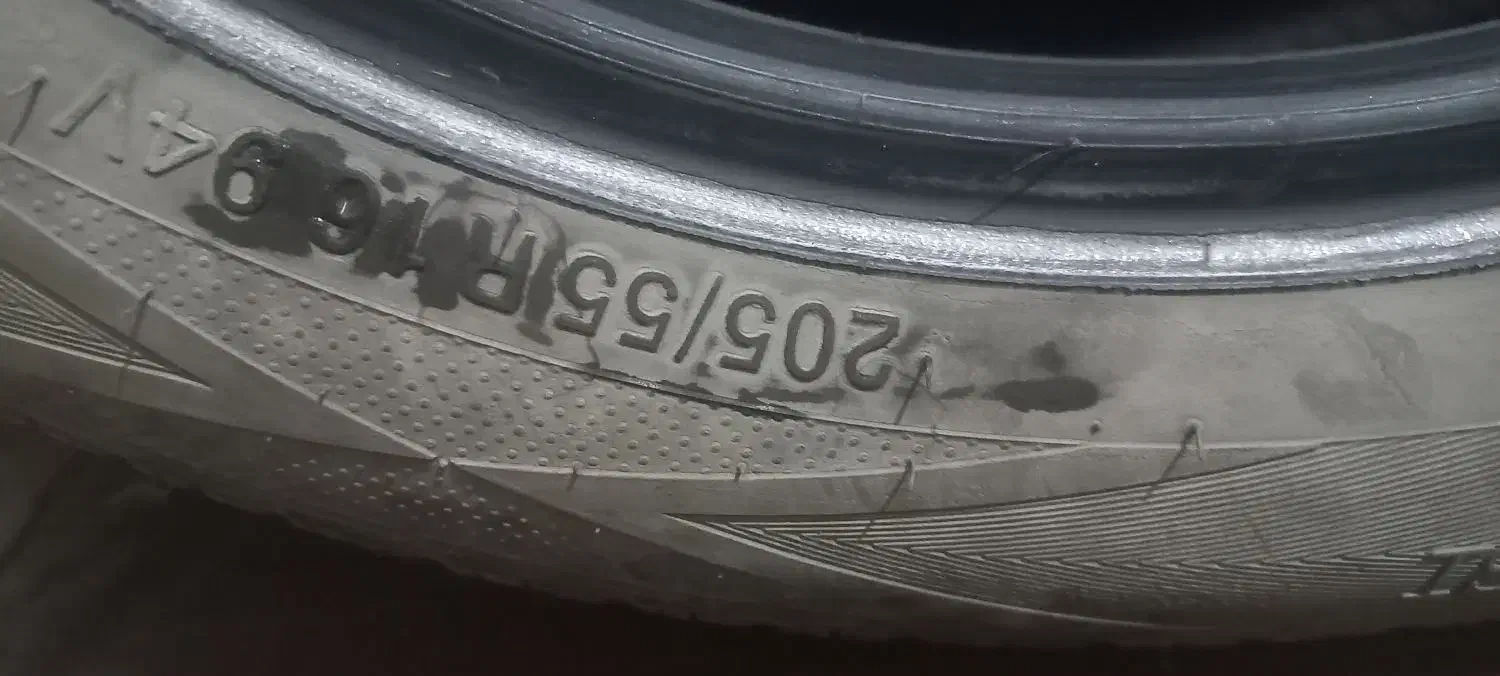 لاستیک ۱۶ - ۵۵ - ۲۰۵|قطعات یدکی و لوازم جانبی|رباط‌کریم, رباط‌کریم|دیوار