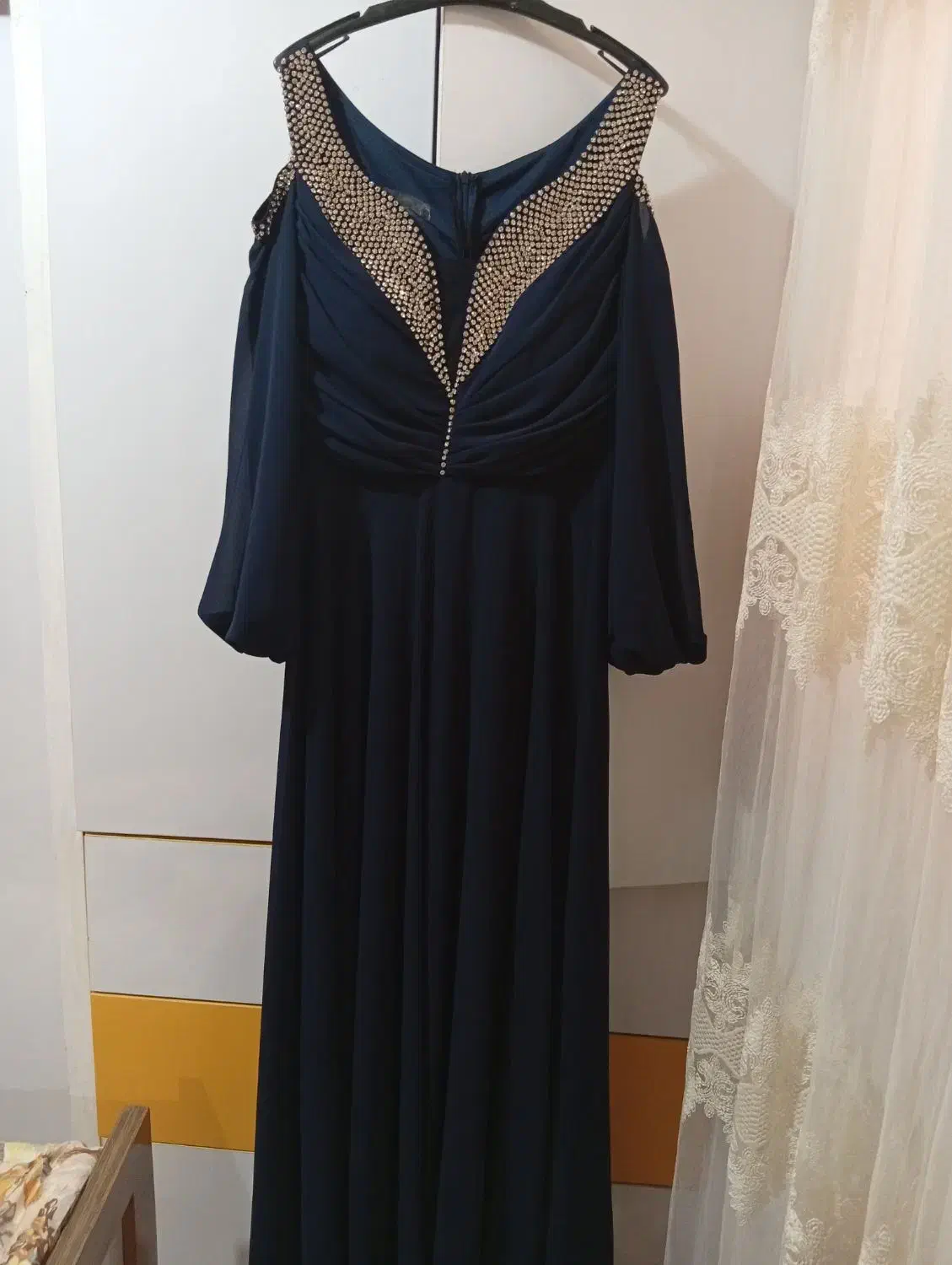 لباس مجلسی شیک سرمه ایی|لباس|فردیس, شهرک ارم|دیوار