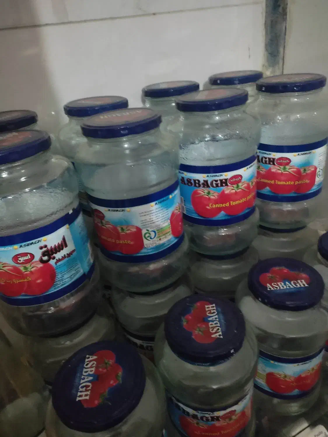 شیشه رب|ظروف نگهدارنده، پلاستیکی، یک‌بارمصرف|مریوان, |دیوار