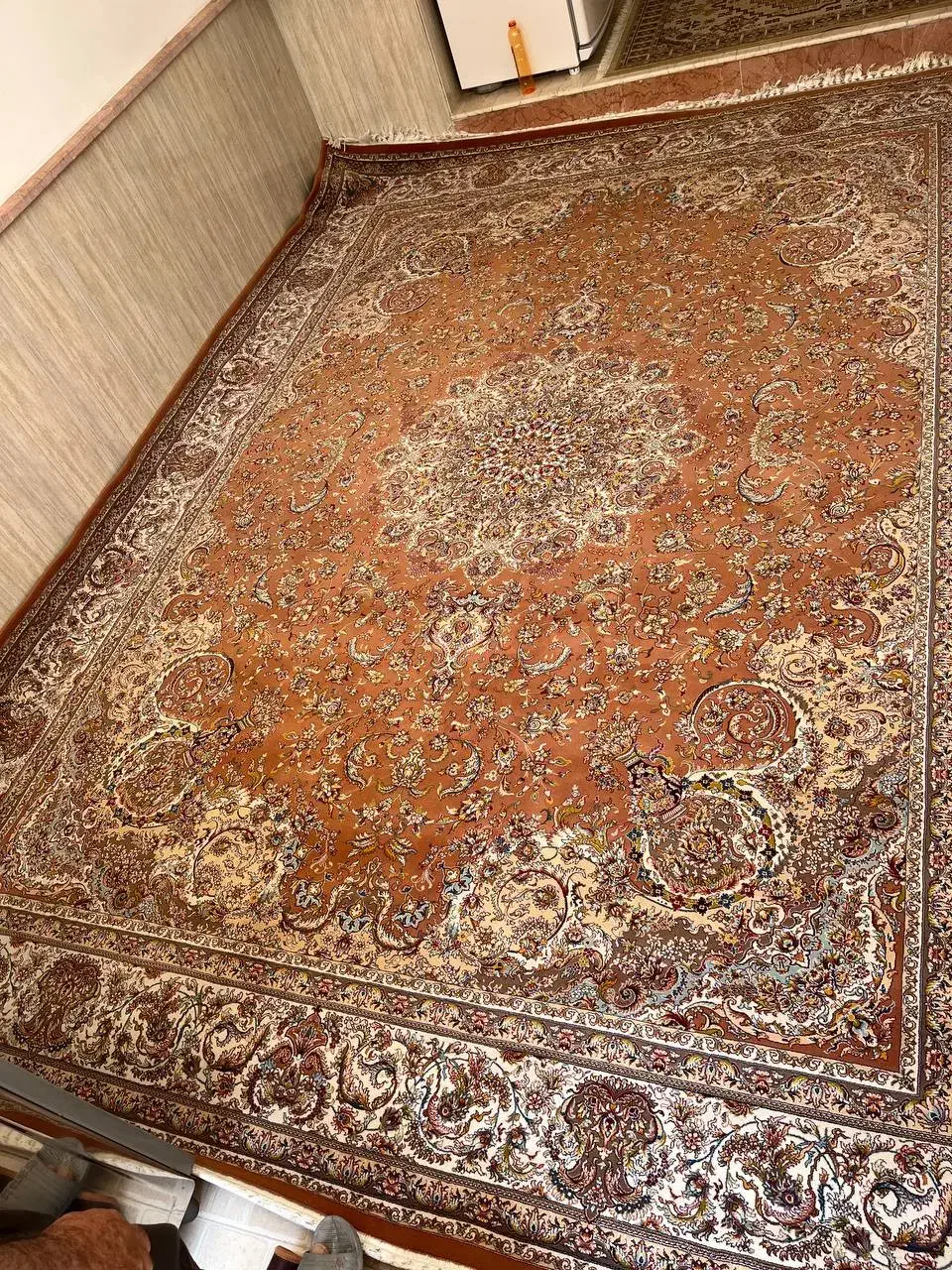 دوتخته‌فرش‌سه‌در‌چهار|فرش|مهاباد (آذربایجان غربی), |دیوار