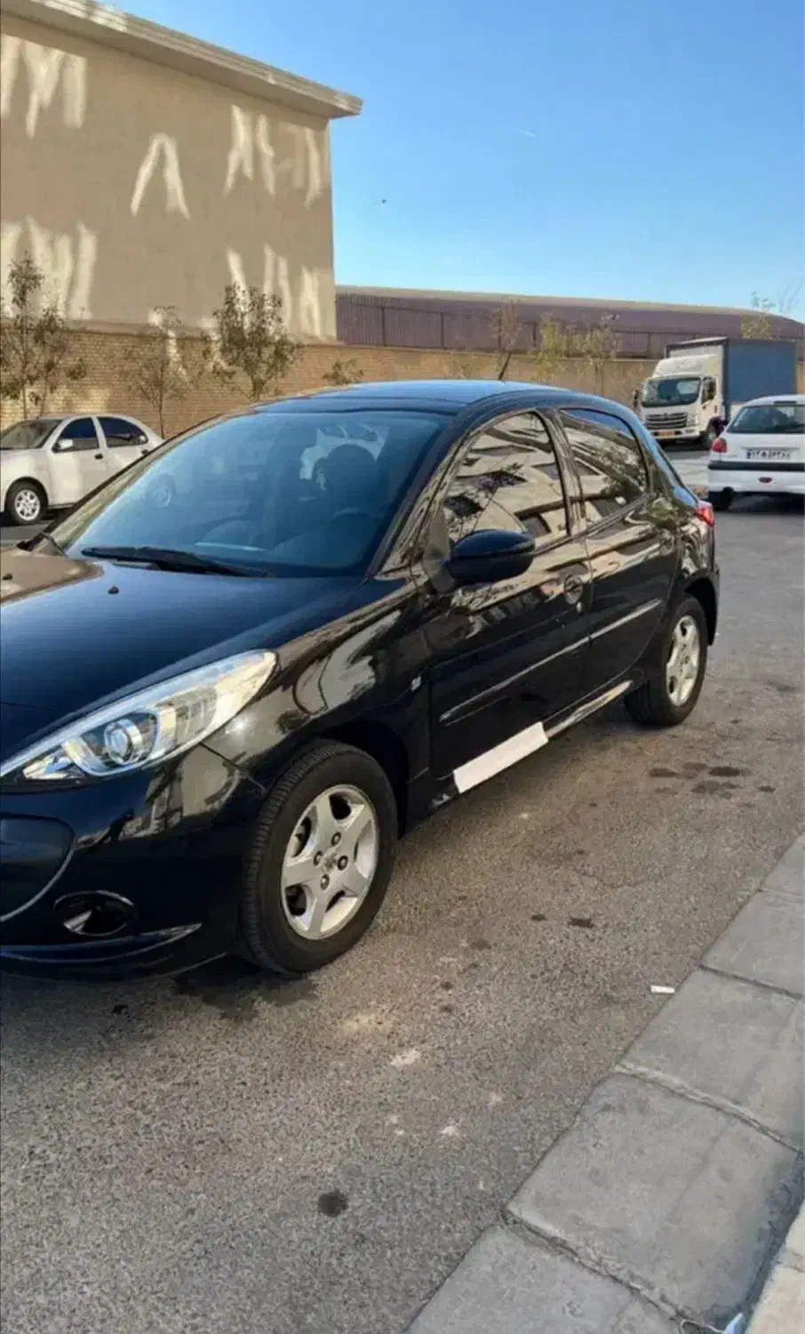 207 پانا مشکی بی رنگ سلامت|خودرو سواری و وانت|تهران, شهرک دریا|دیوار