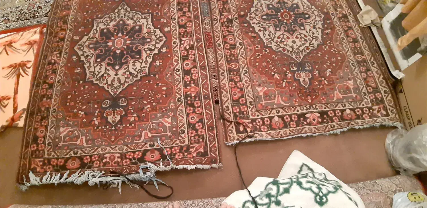 فرش دستباف قدیمی ۱.۵*۲.۵|فرش|اصفهان, آفاران|دیوار