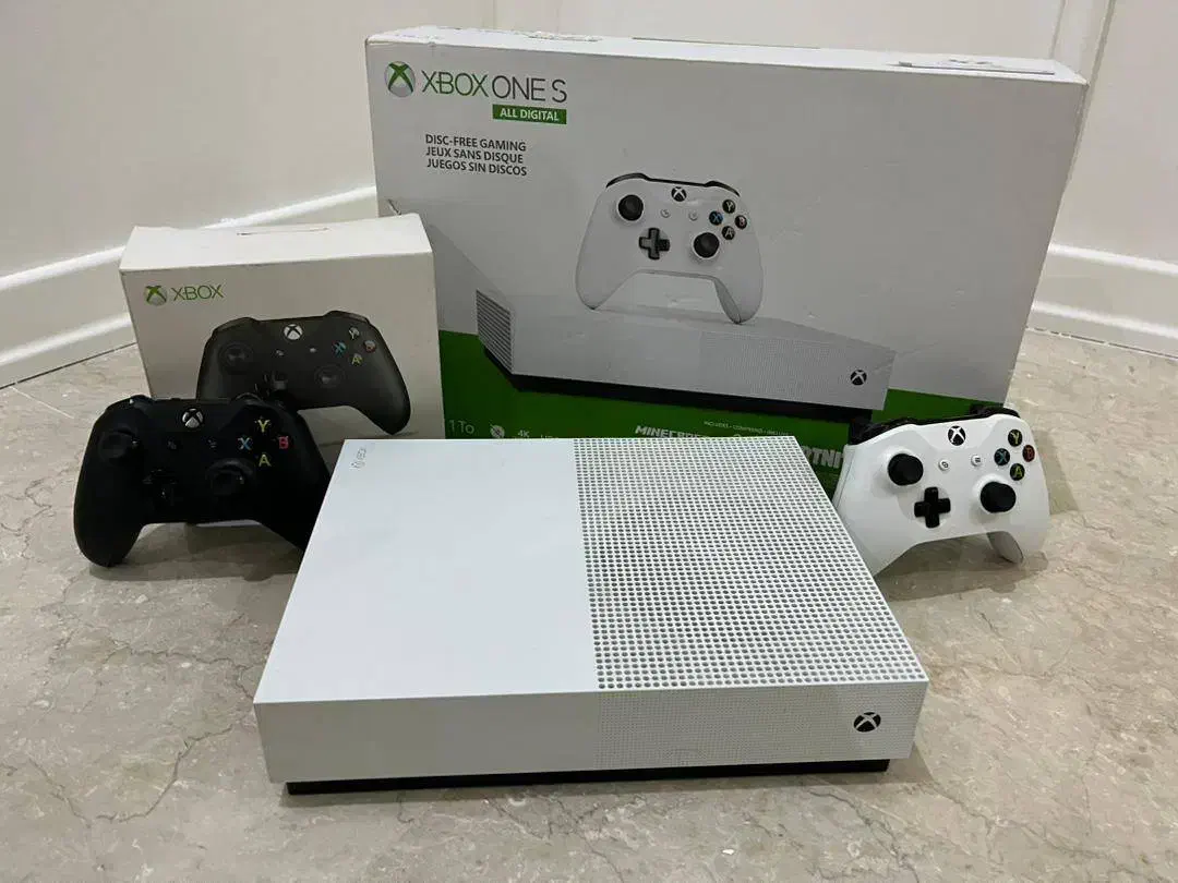 ایکس باکس وان اسxbox one s یه ترابایت دو دسته|کنسول، بازی ویدئویی و آنلاین|تهران, تهرانپارس غربی|دیوار