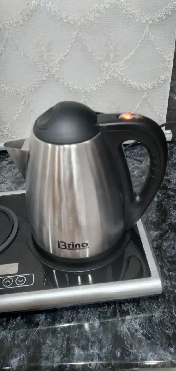 چای ساز مارک برینااصلی لمسی نو|سماور، چایساز، قهوهساز|تهران, کیانشهر|دیوار